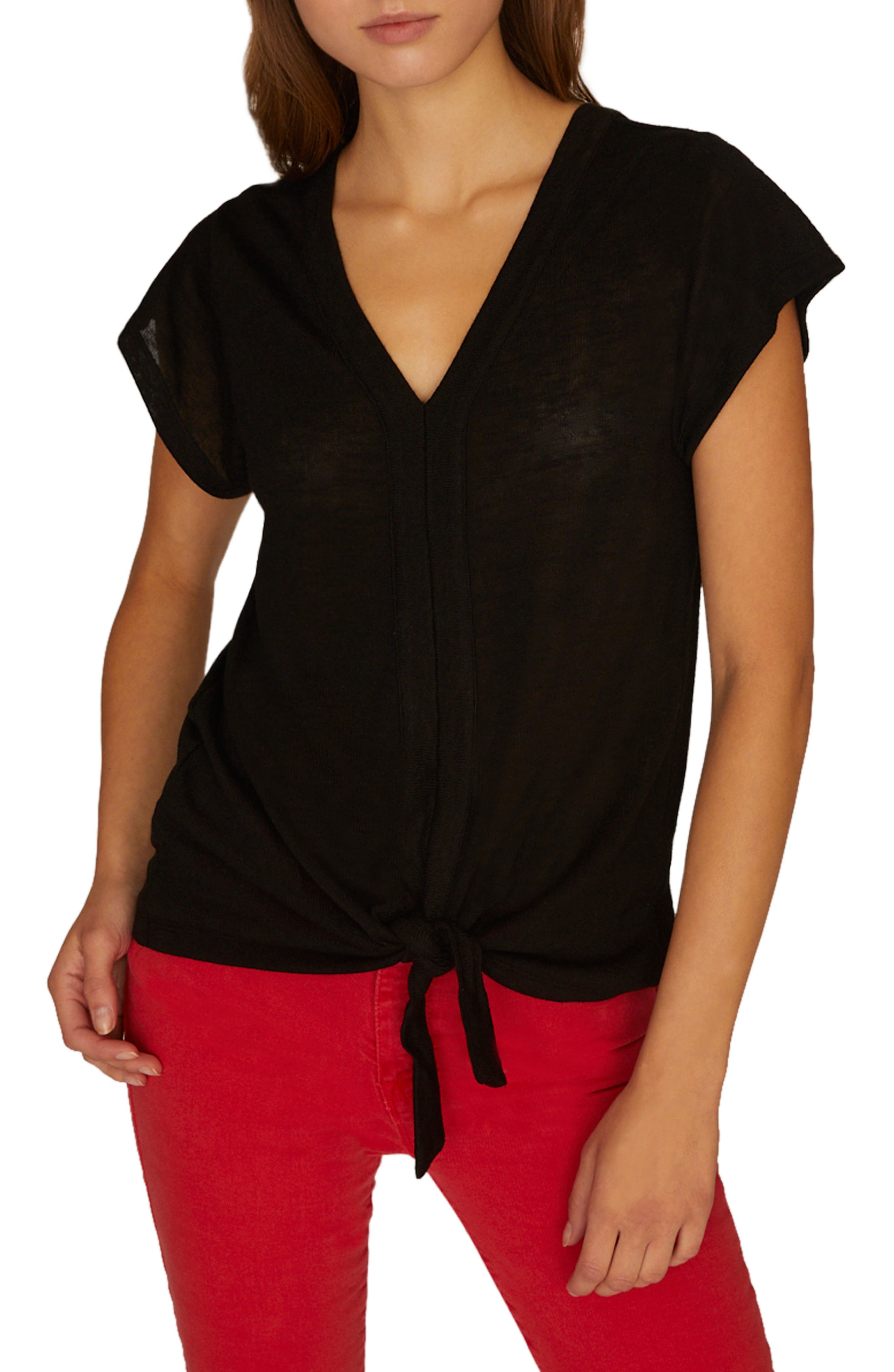 Sanctuary INGRID TIE FRONT TOP