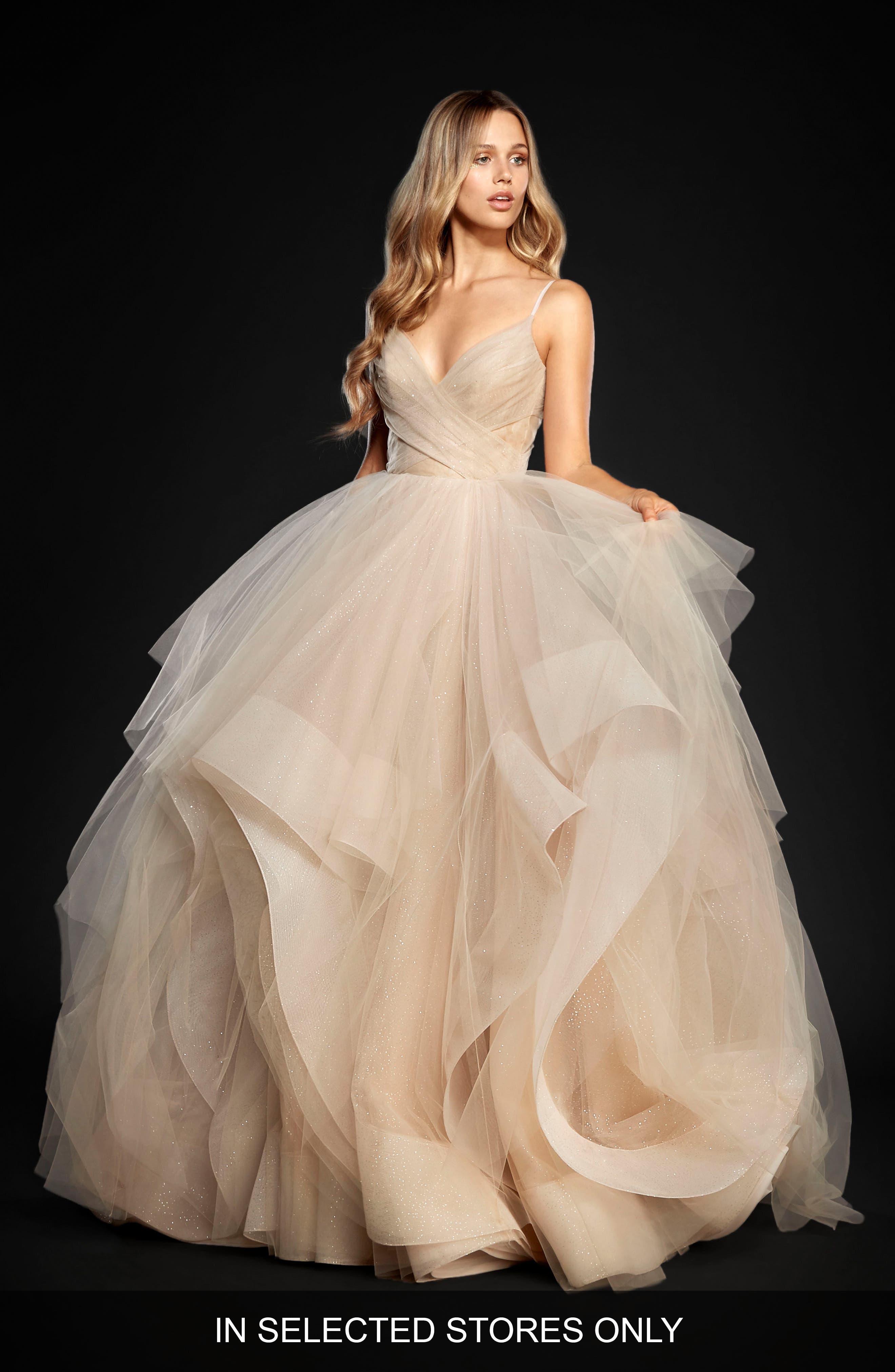 Hayley Paige Chandon Stardust Tulle Ballgown