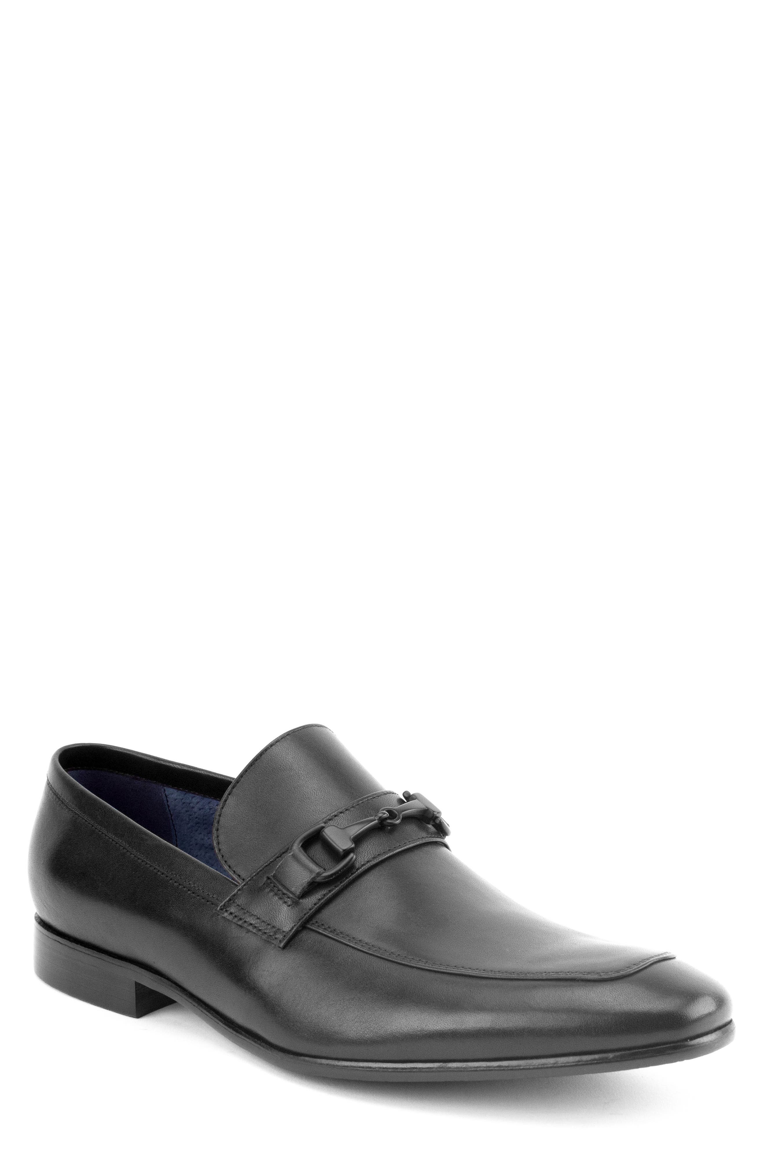 Rush By Gordon Rush Trevor Bit Loafer, Black