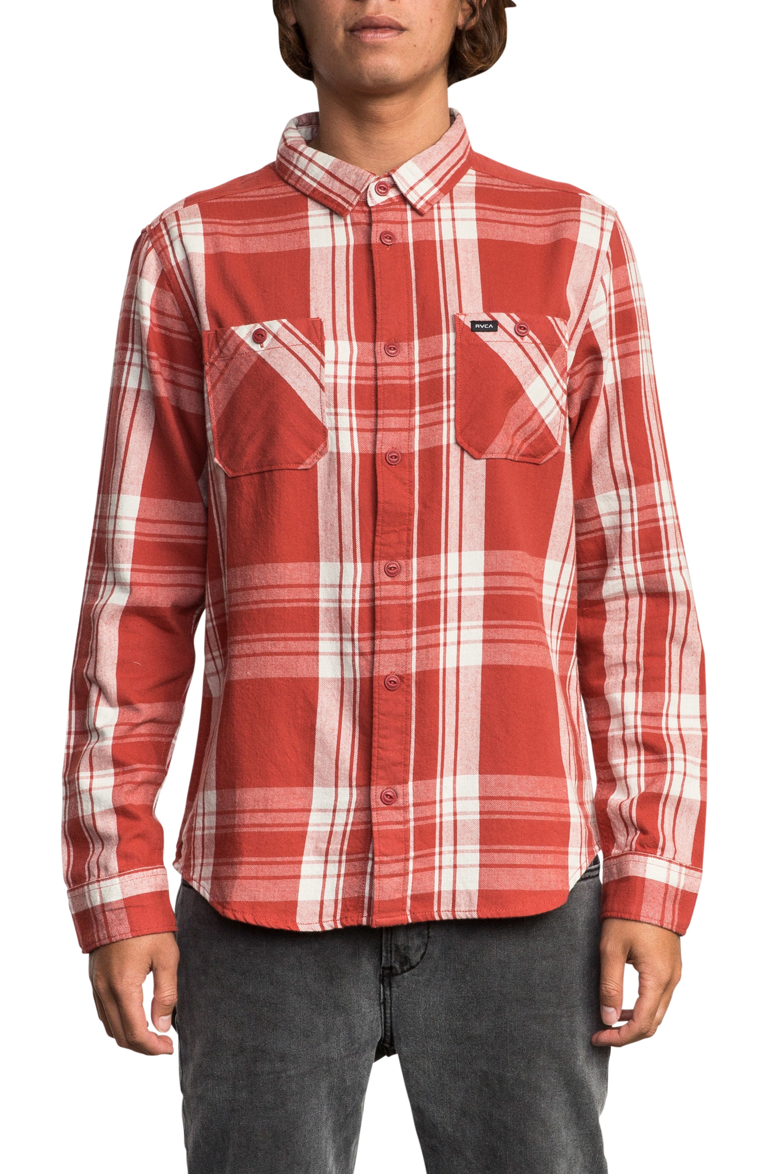 Rvca Wanted Flannel Shirt