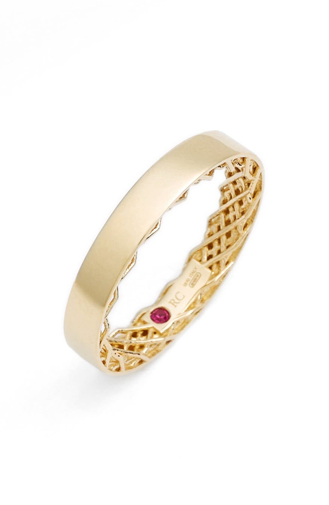 Roberto Coin 'Symphony Golden Gate' Band Ring Nordstrom