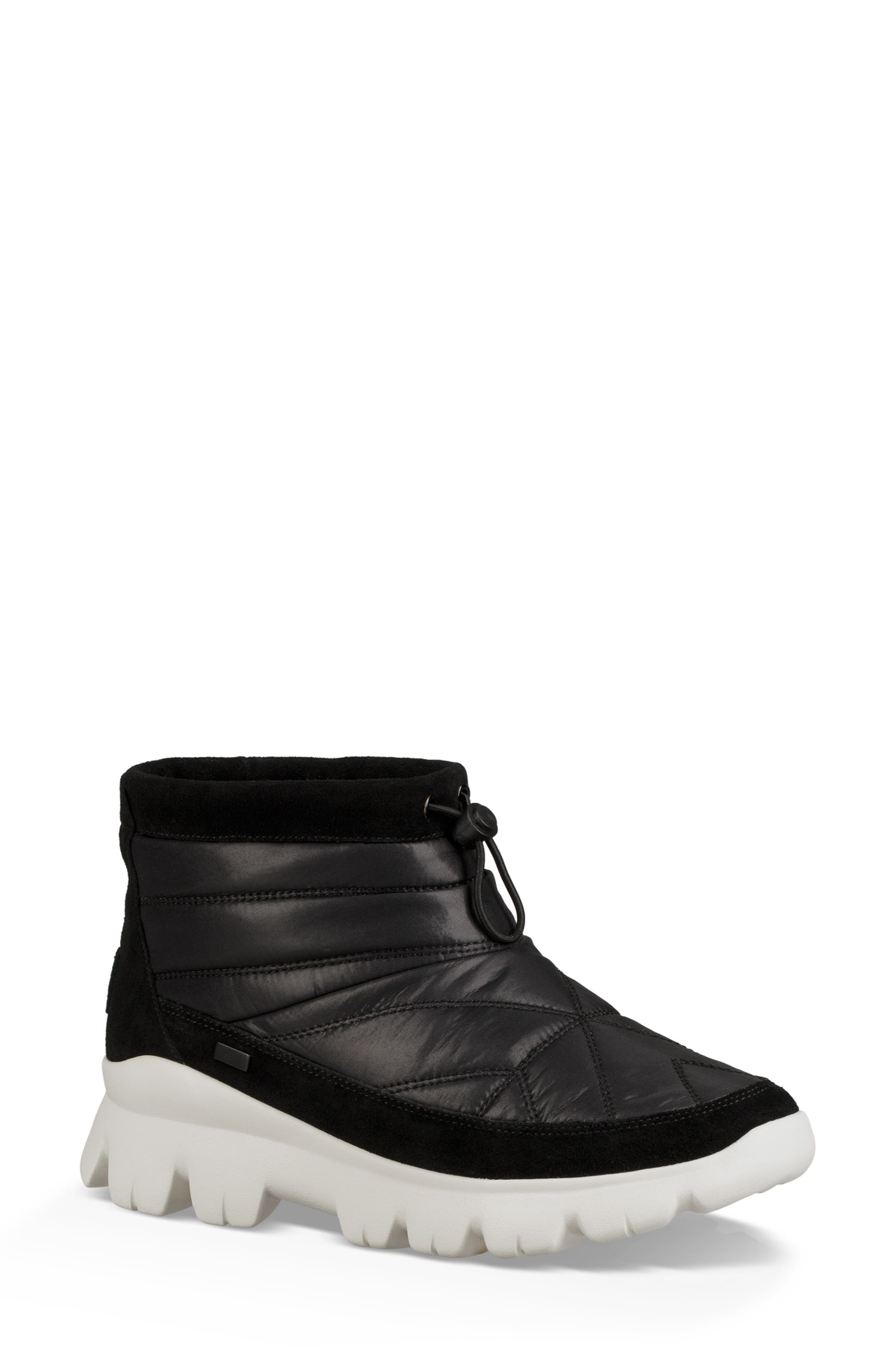 Ugg Centara Water Resistant Quilted Bootie, Black