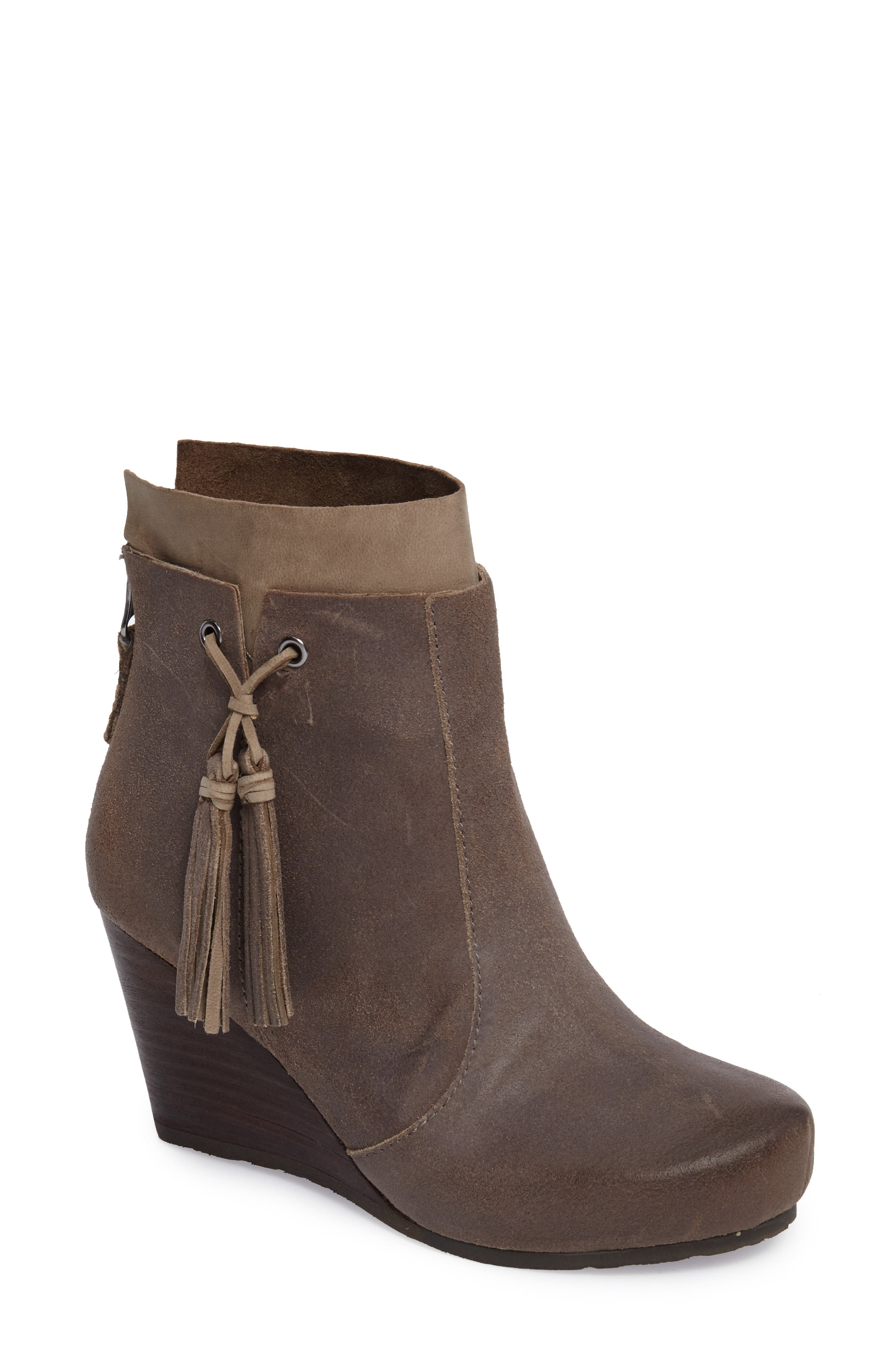 Otbt Vagary Wedge Bootie, Grey