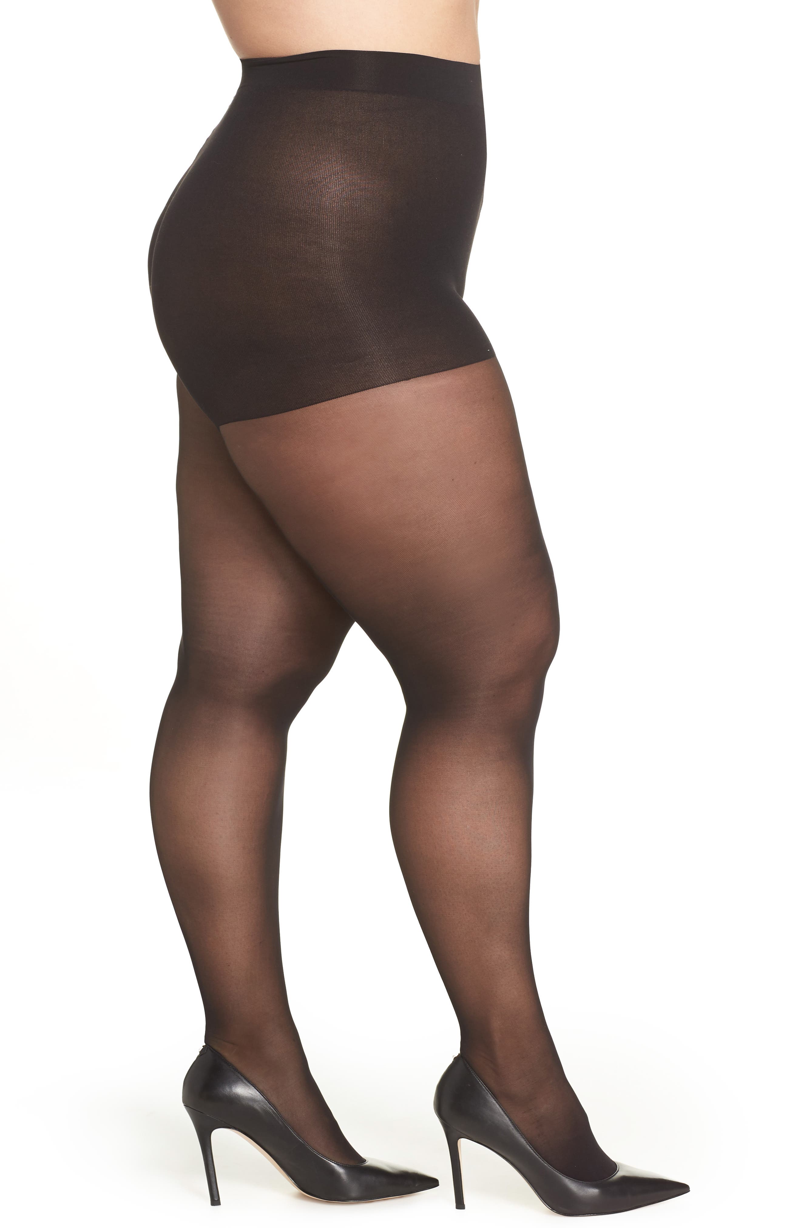 plus size control tights