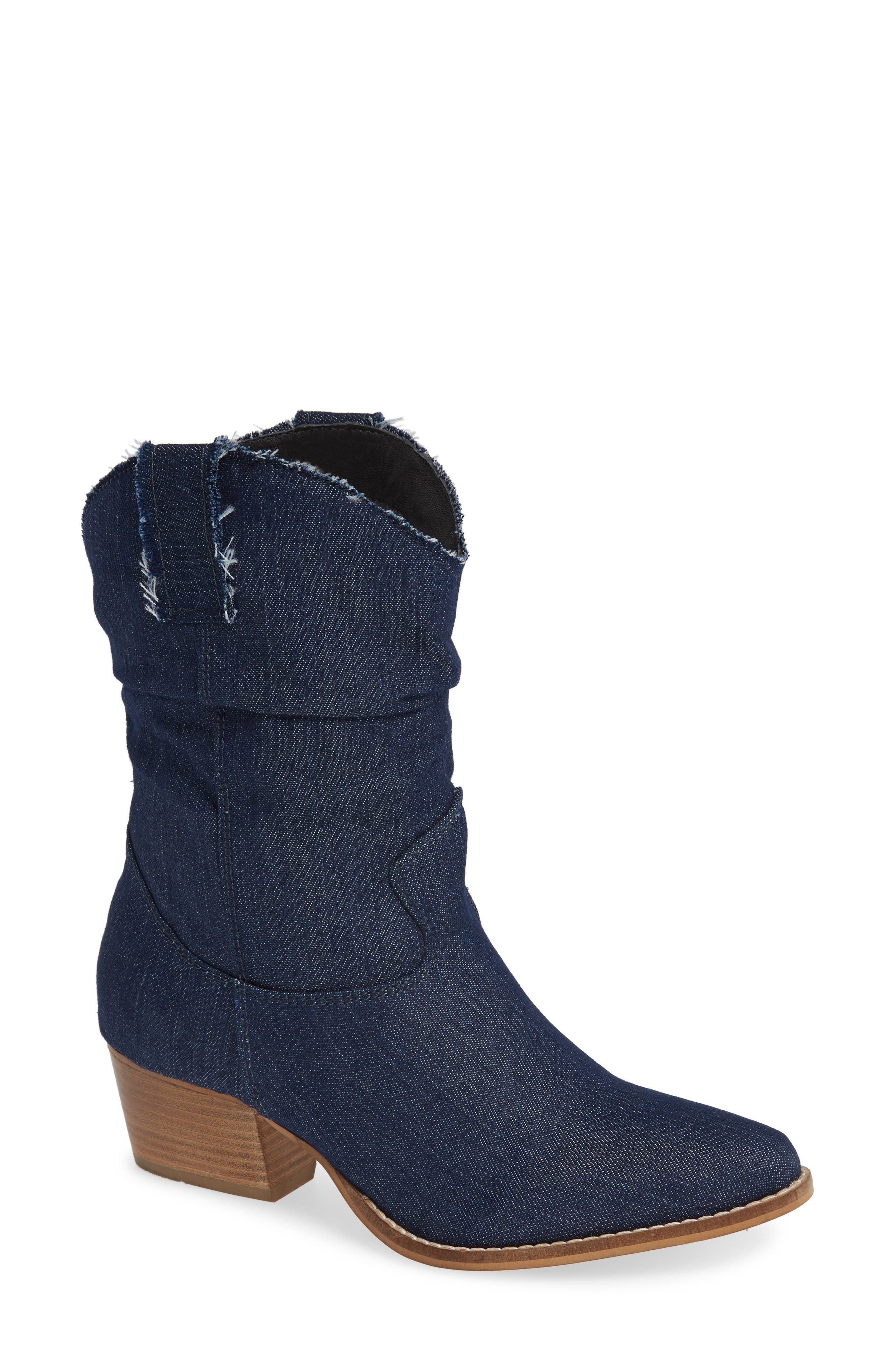 Charles By Charles David Zulu Western Boot, Blue