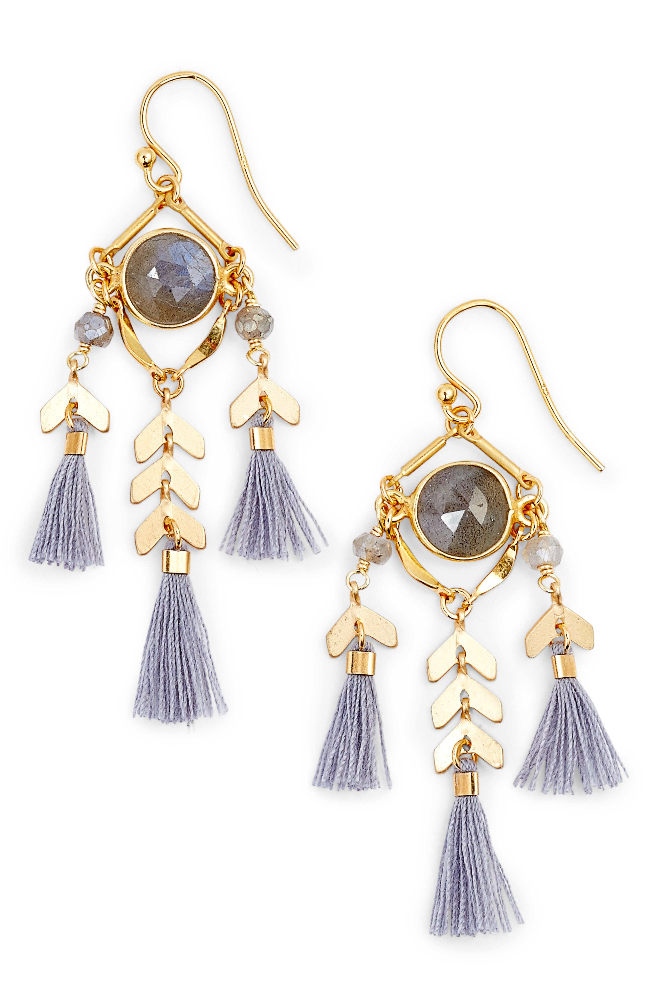Chan Luu Tassel Drop Earrings Nordstrom