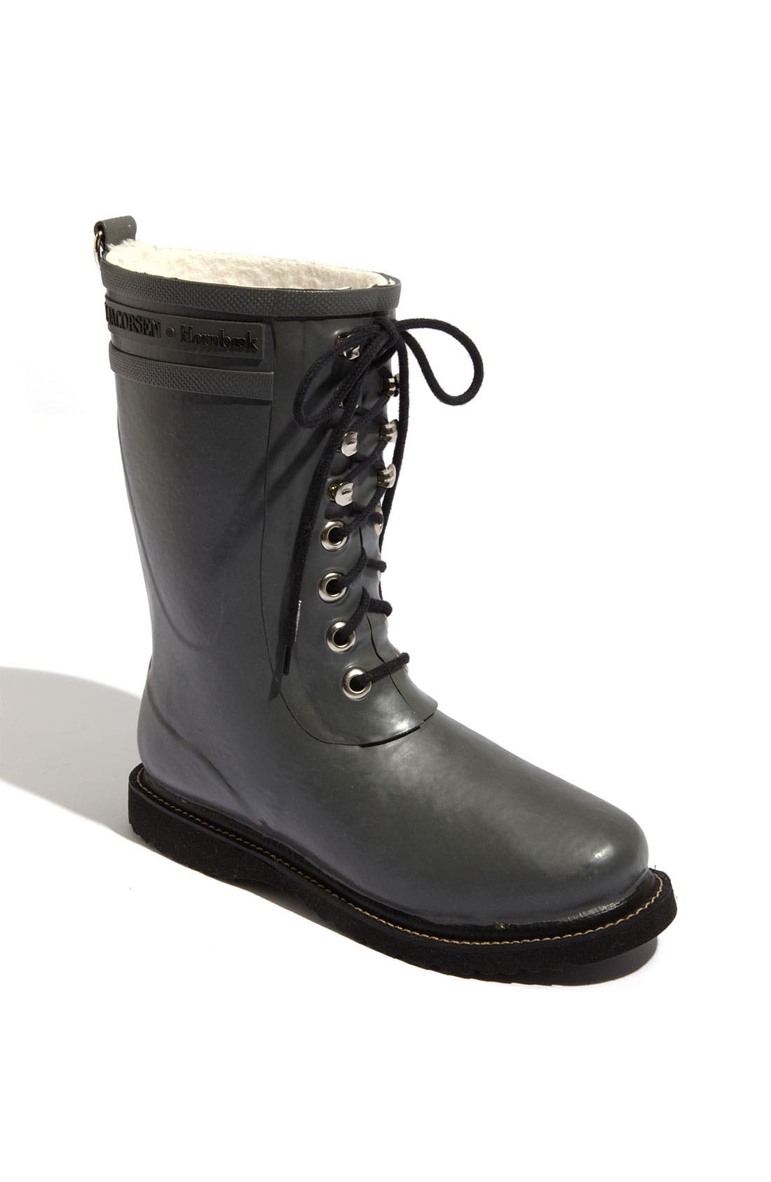 Ilse Jacobsen Rubber Waterproof Boot, Grey