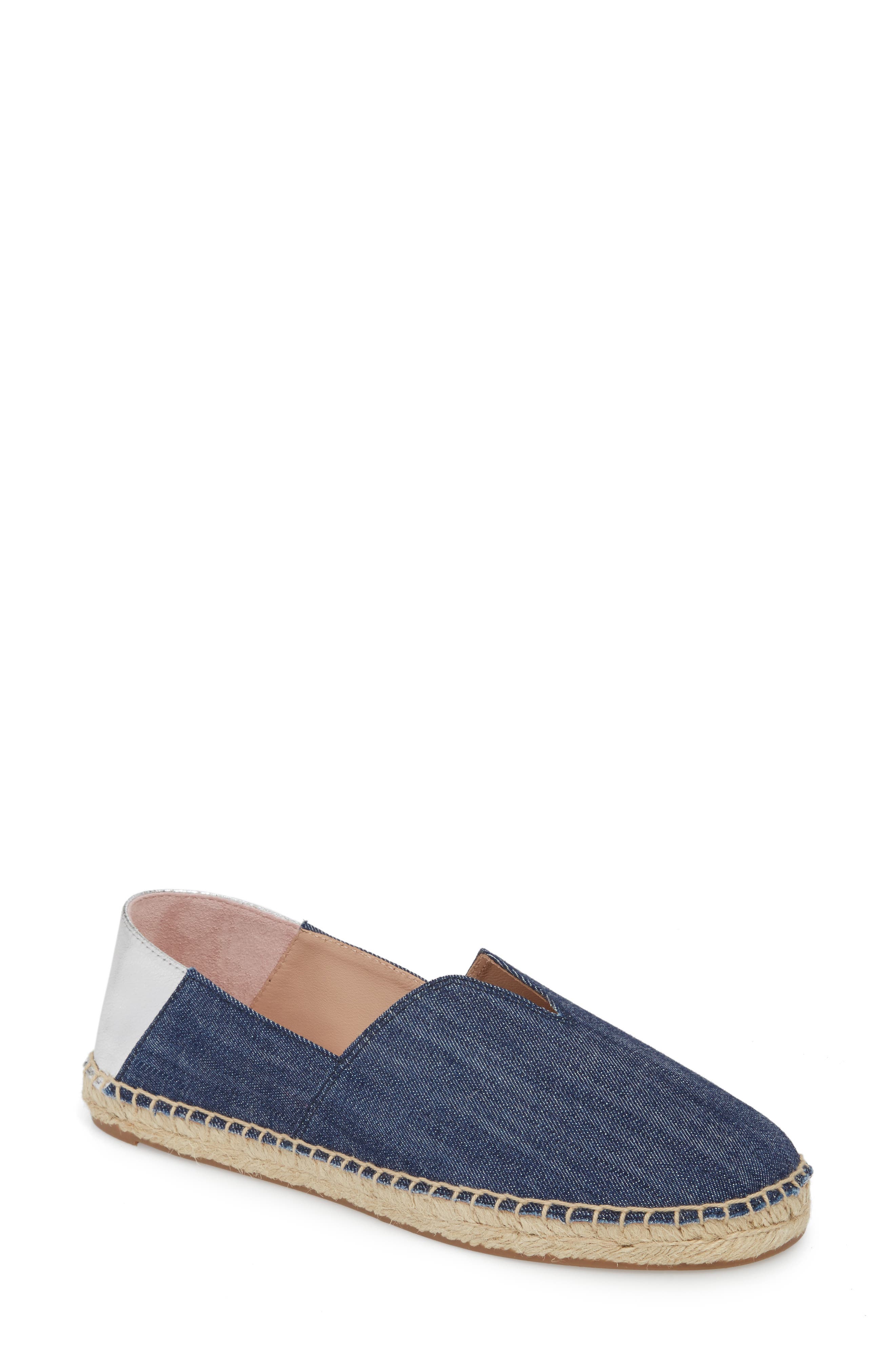 James Chan Ilene Slip-On Flat- Blue
