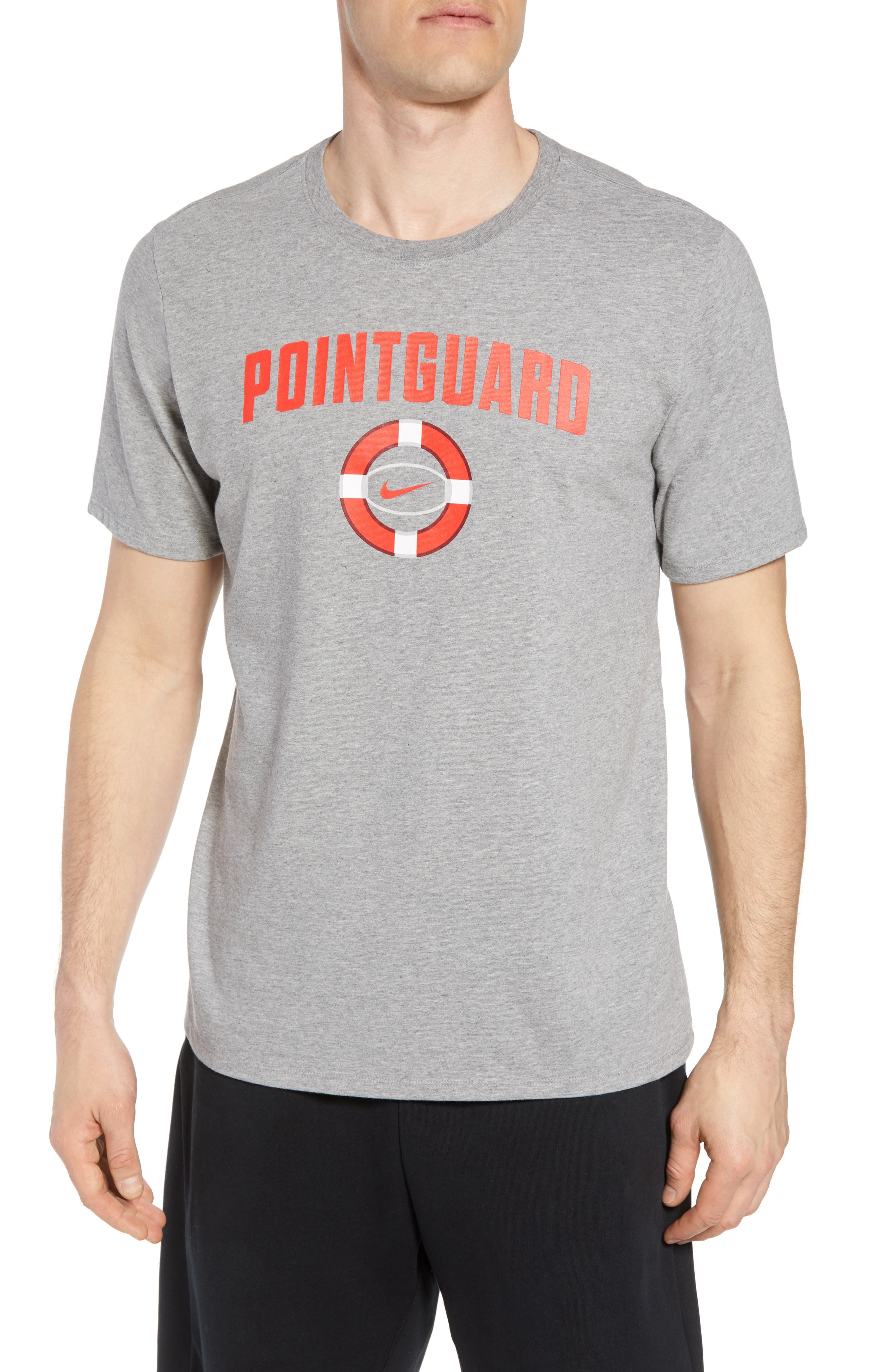 Nike Dry Pointguard Graphic T-Shirt, Grey
