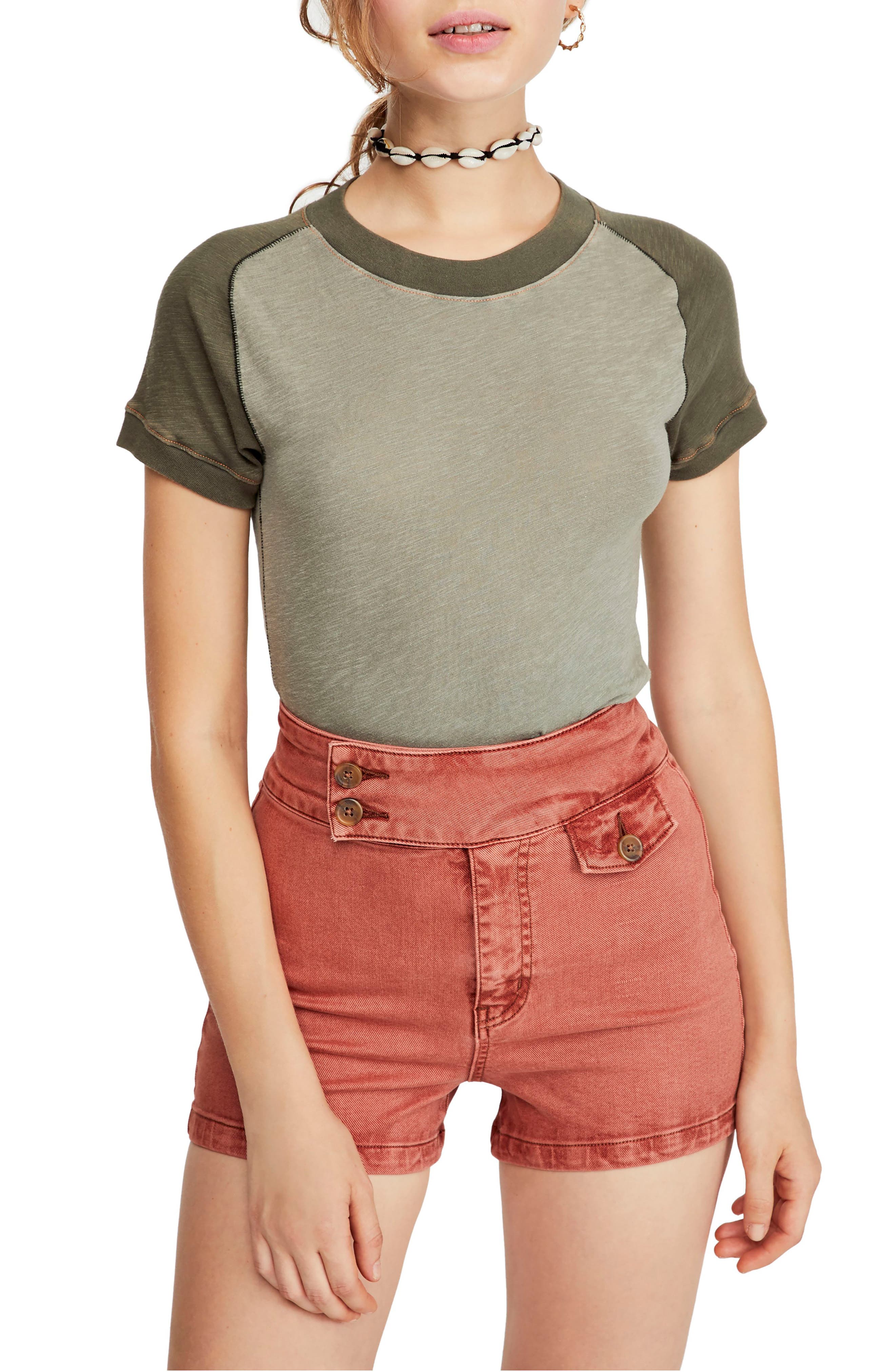 Free People Night Sky Tee, Green