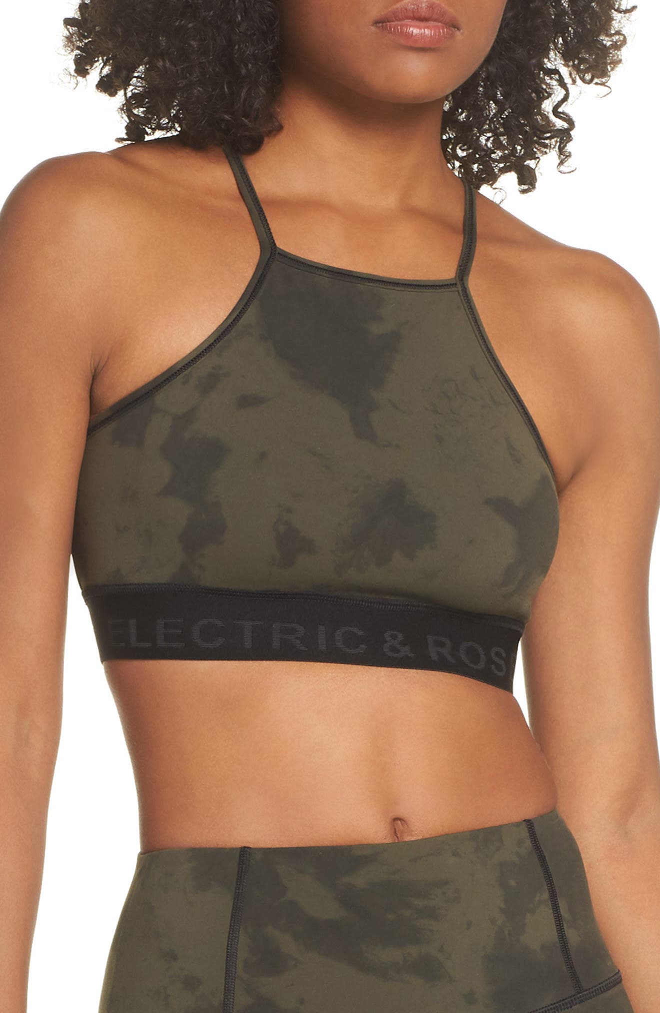 Electric & Rose Nova Sports Bra, Green