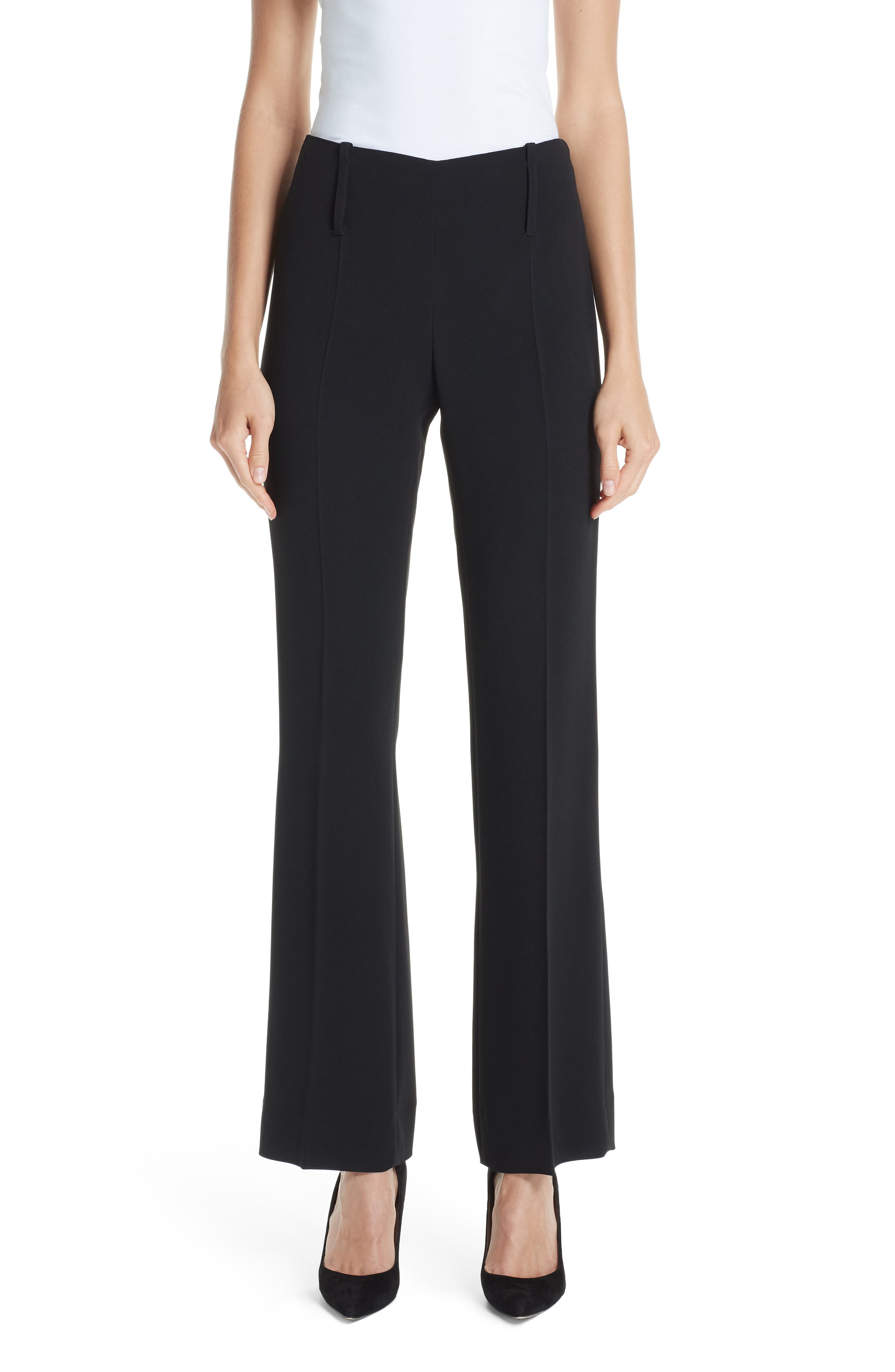 Emporio Armani Flare Pants, US / 40 IT - Black