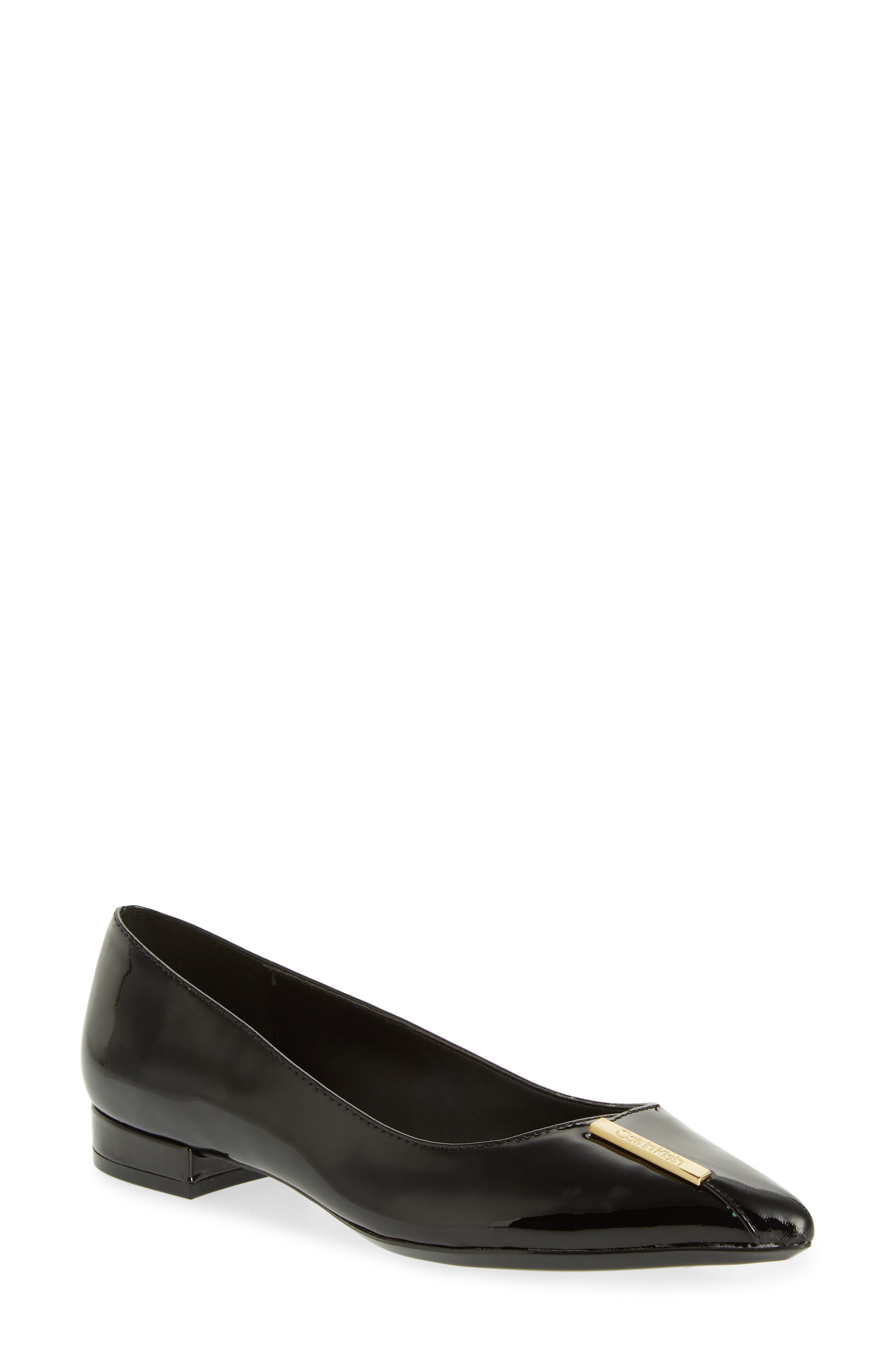 Calvin Klein Arline Pointy Toe Flat