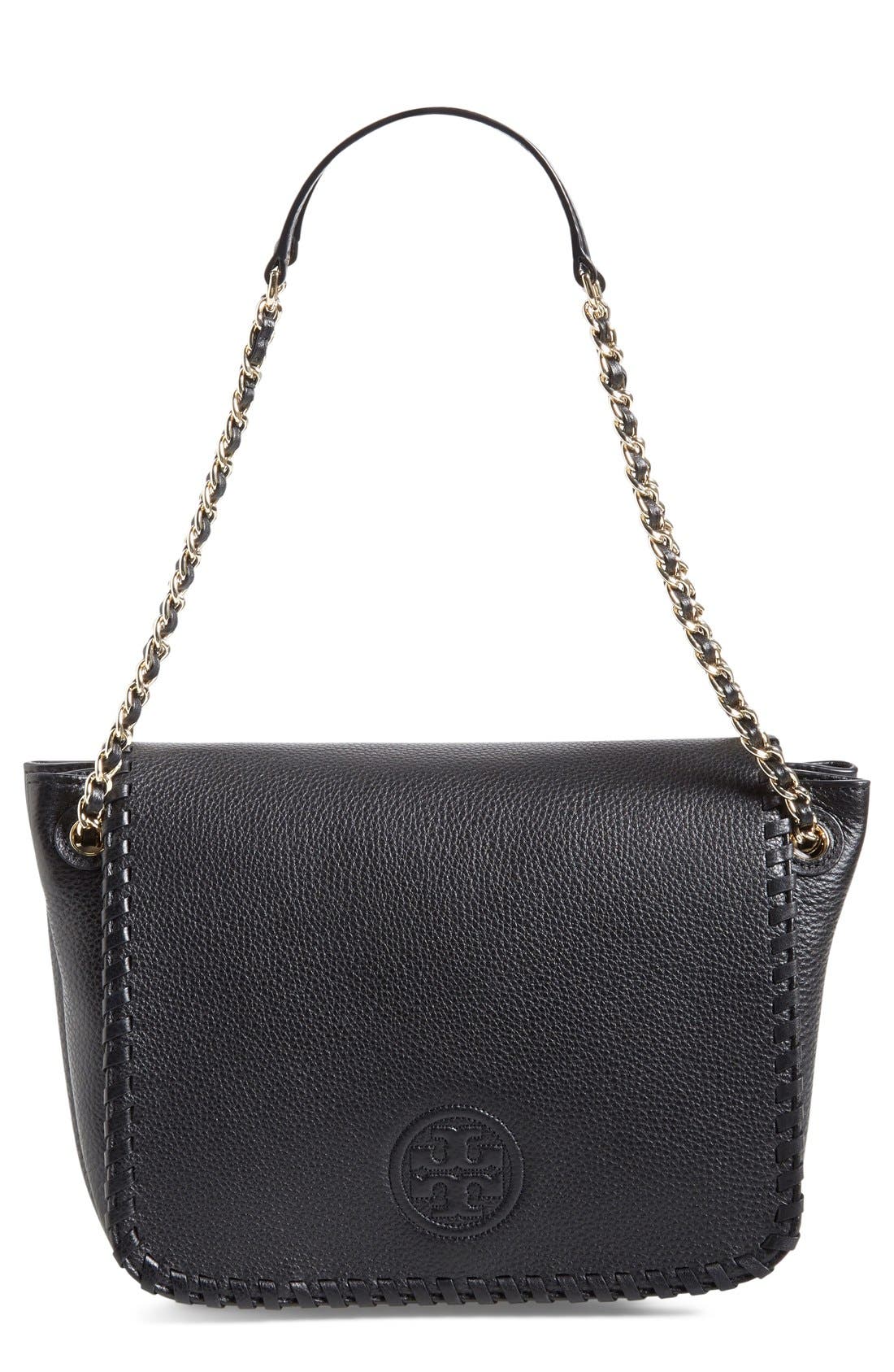 Tory Burch 'Small Marion' Leather Flap Shoulder Bag Nordstrom