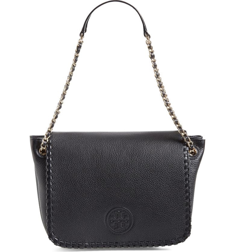 Tory Burch 'Small Marion' Leather Flap Shoulder Bag | Nordstrom