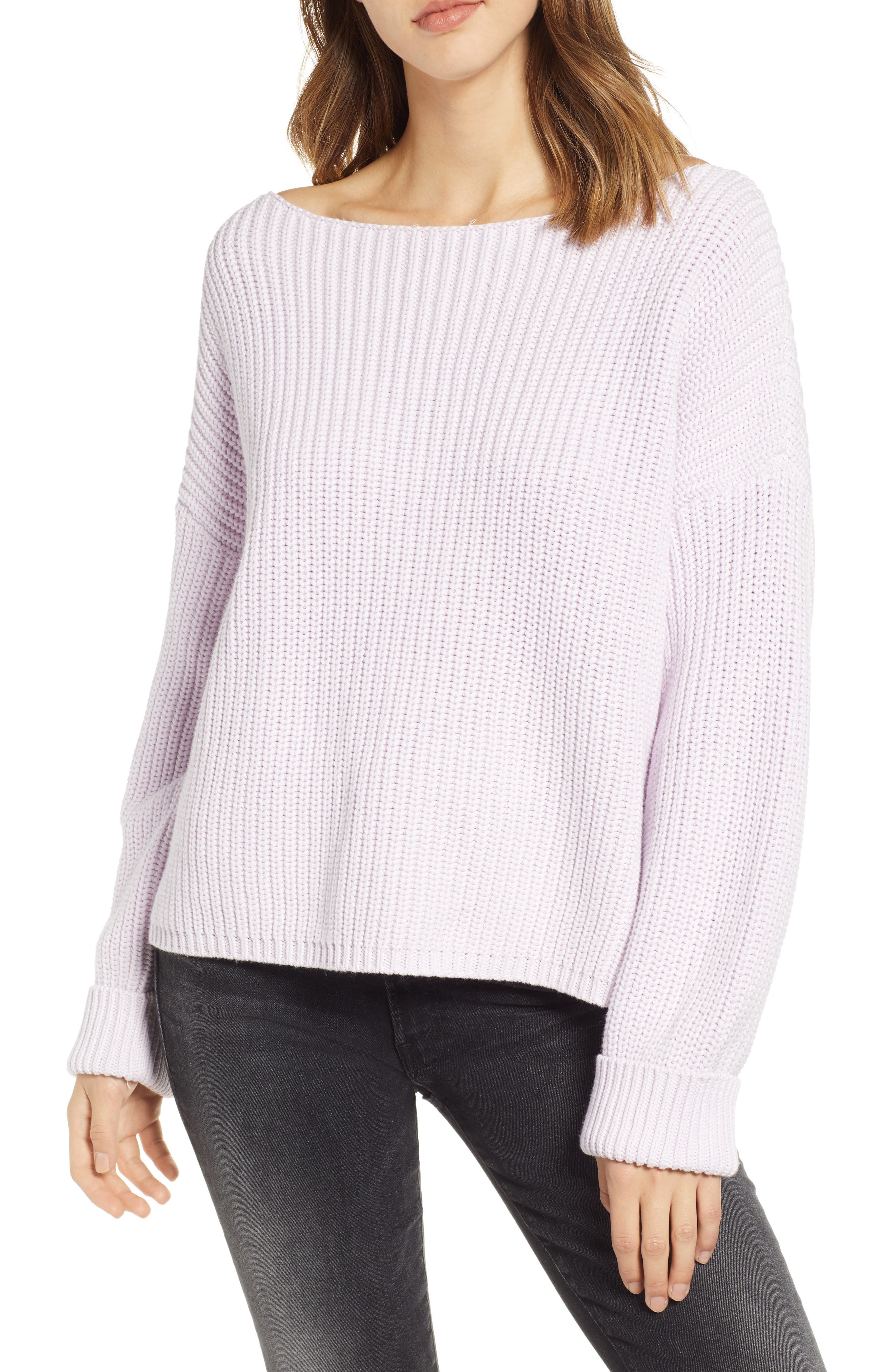 French Connection Millie Mozart Sweater, Purple