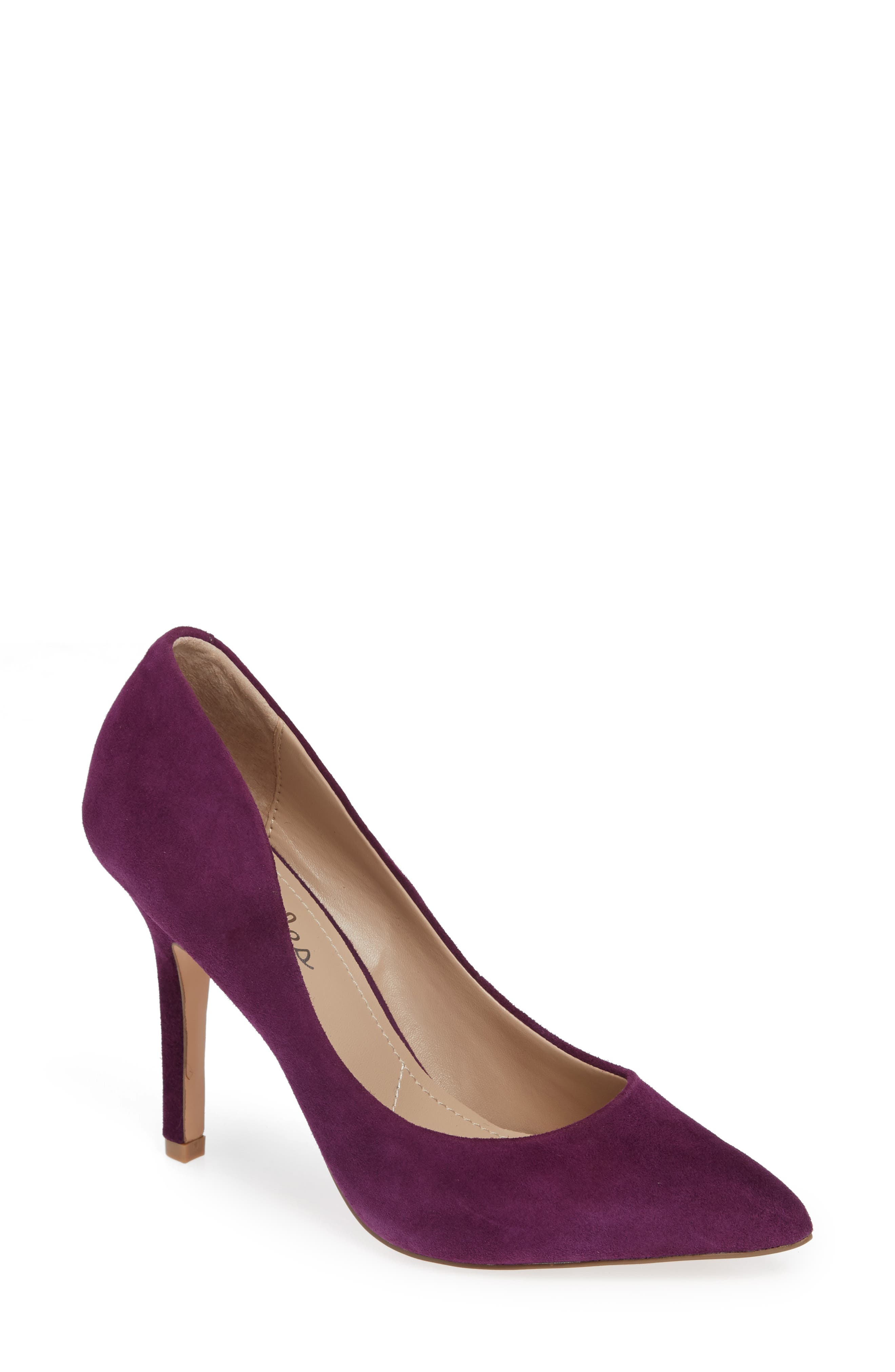 Charles By Charles David Maxx Pointy Toe Pump- Purple