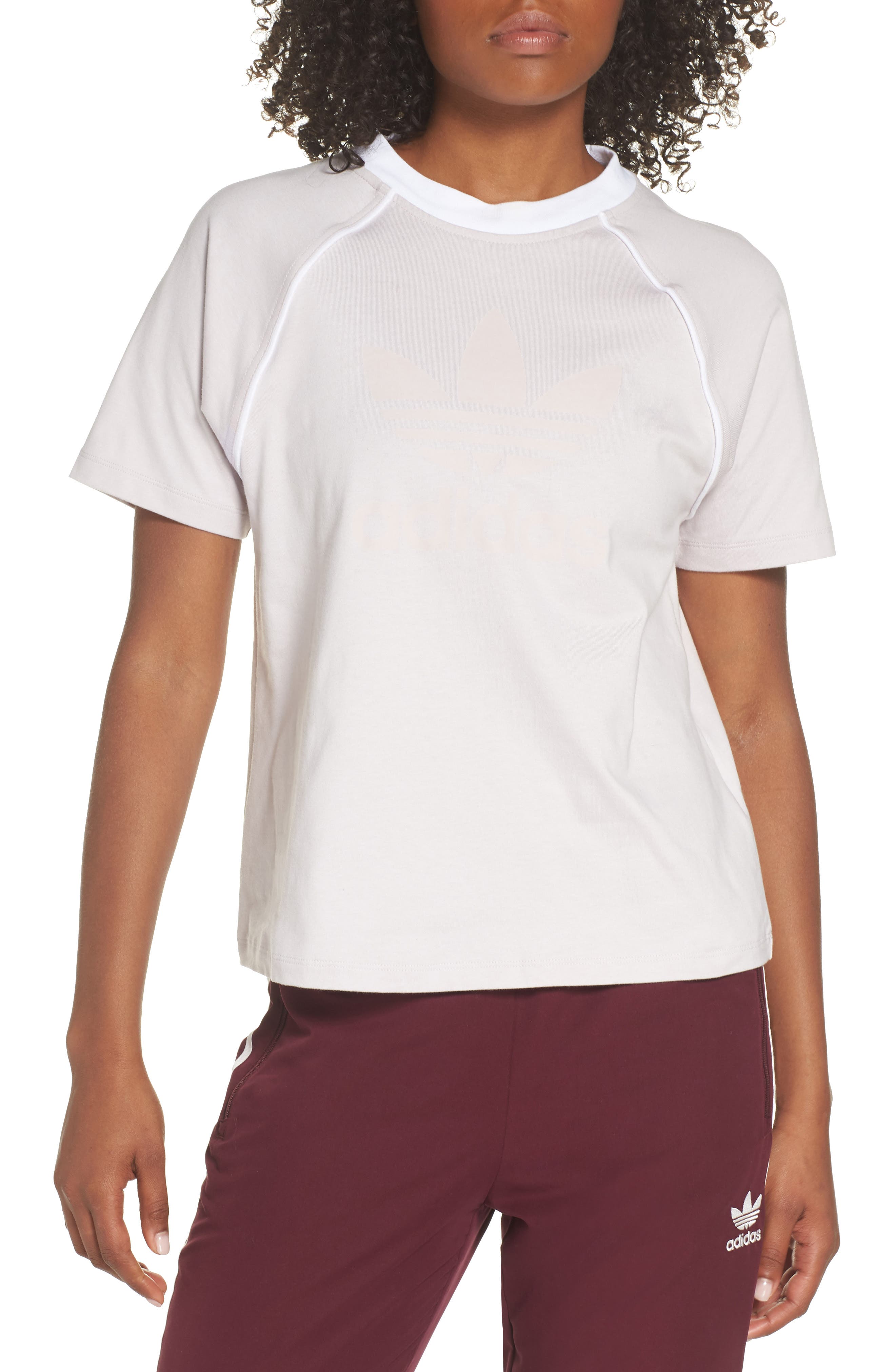 Adidas Originals Logo Tee, Purple