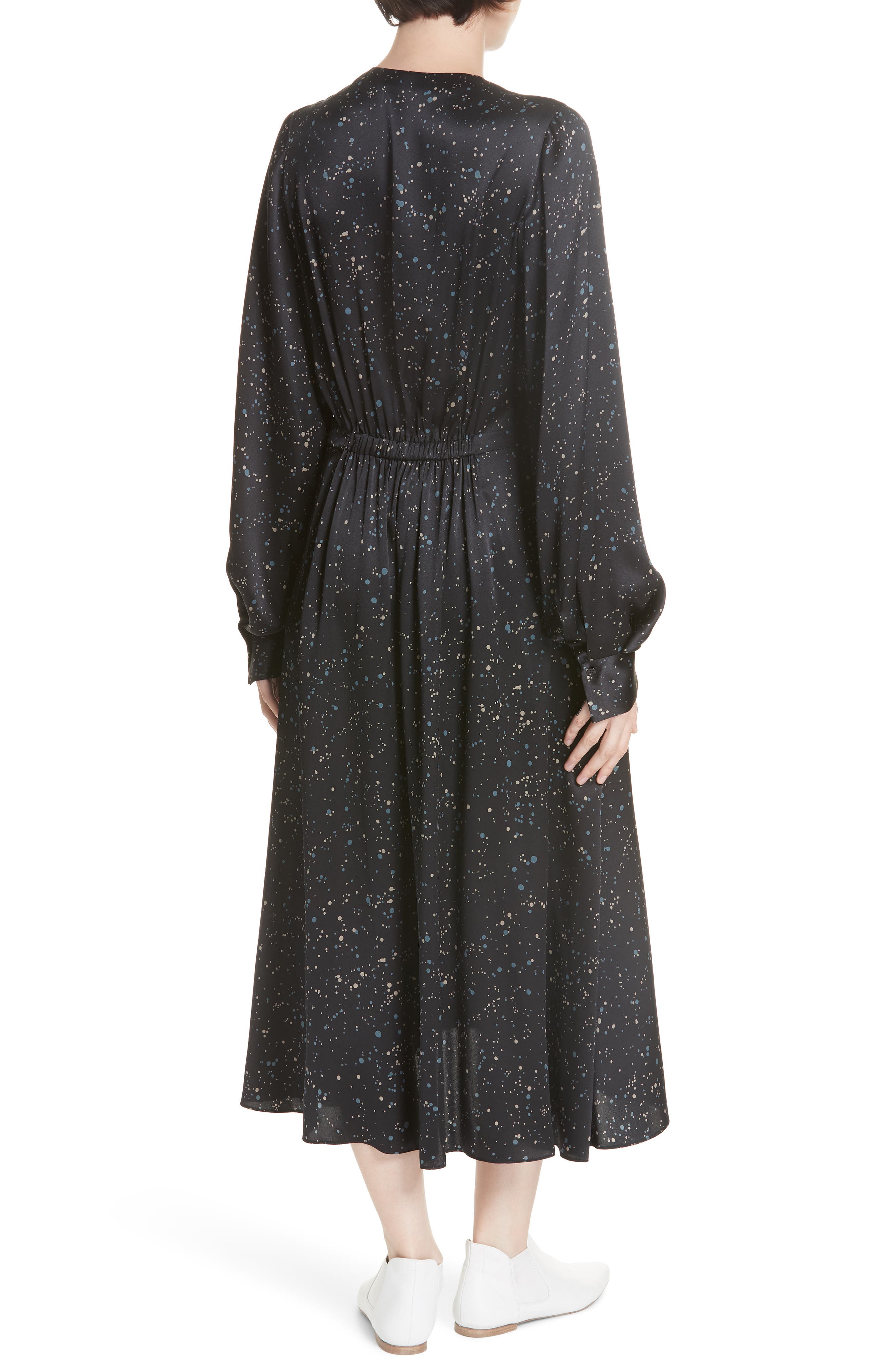 vince poet midi dress