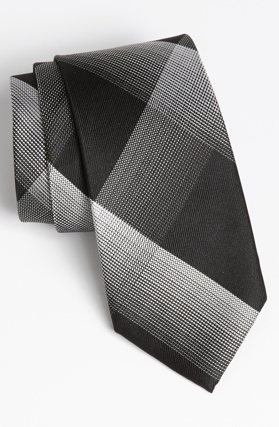 woven silk tie