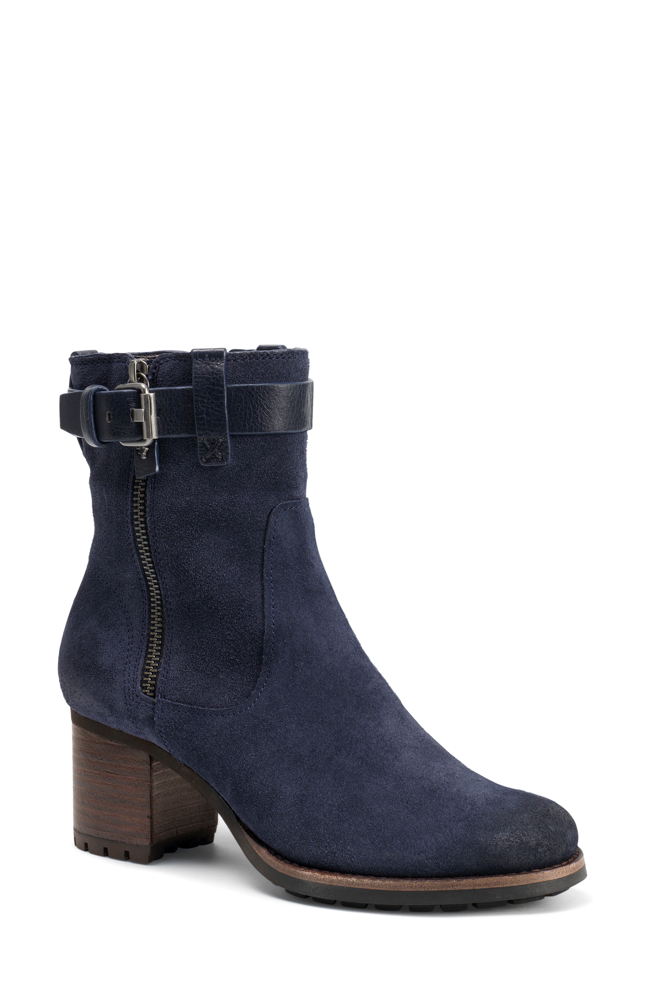 Trask Madison Waterproof Boot- Blue