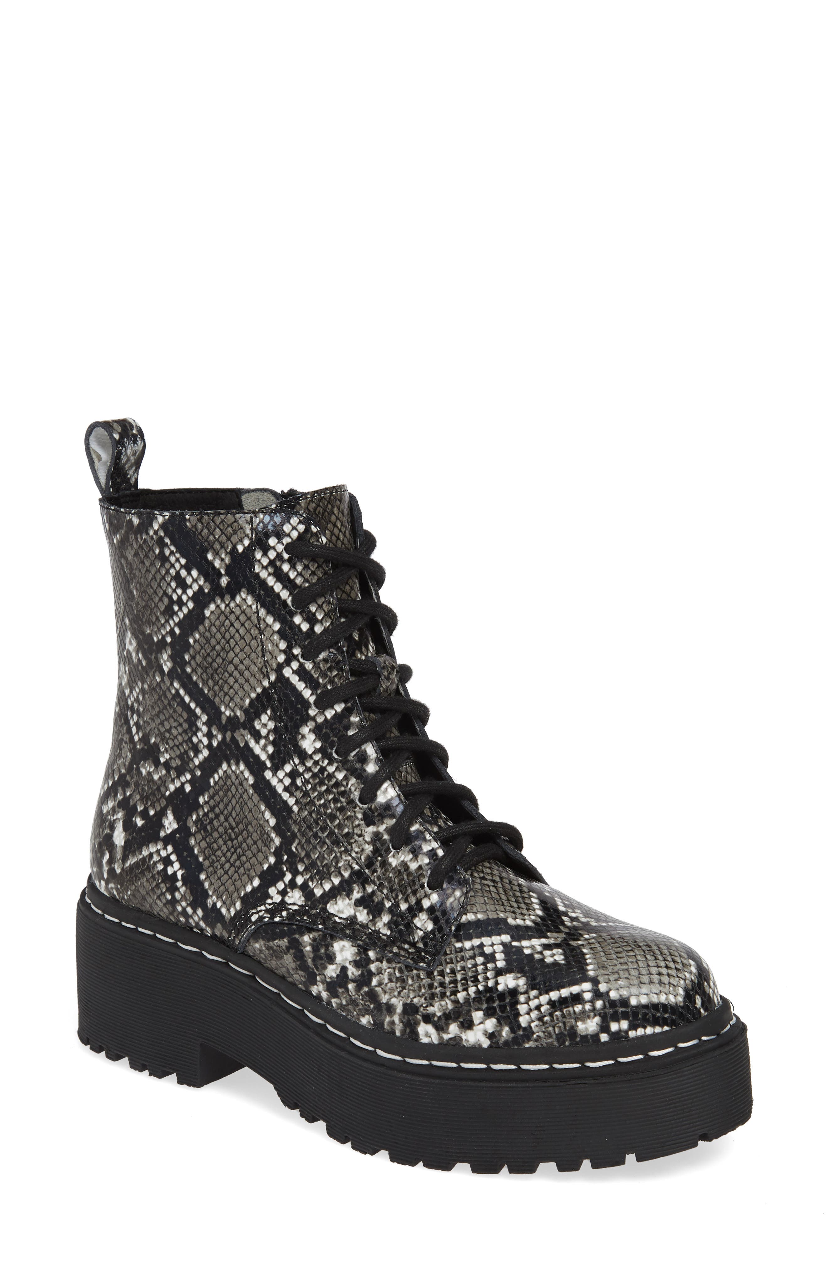 Jeffrey Campbell District Combat Boot- Grey