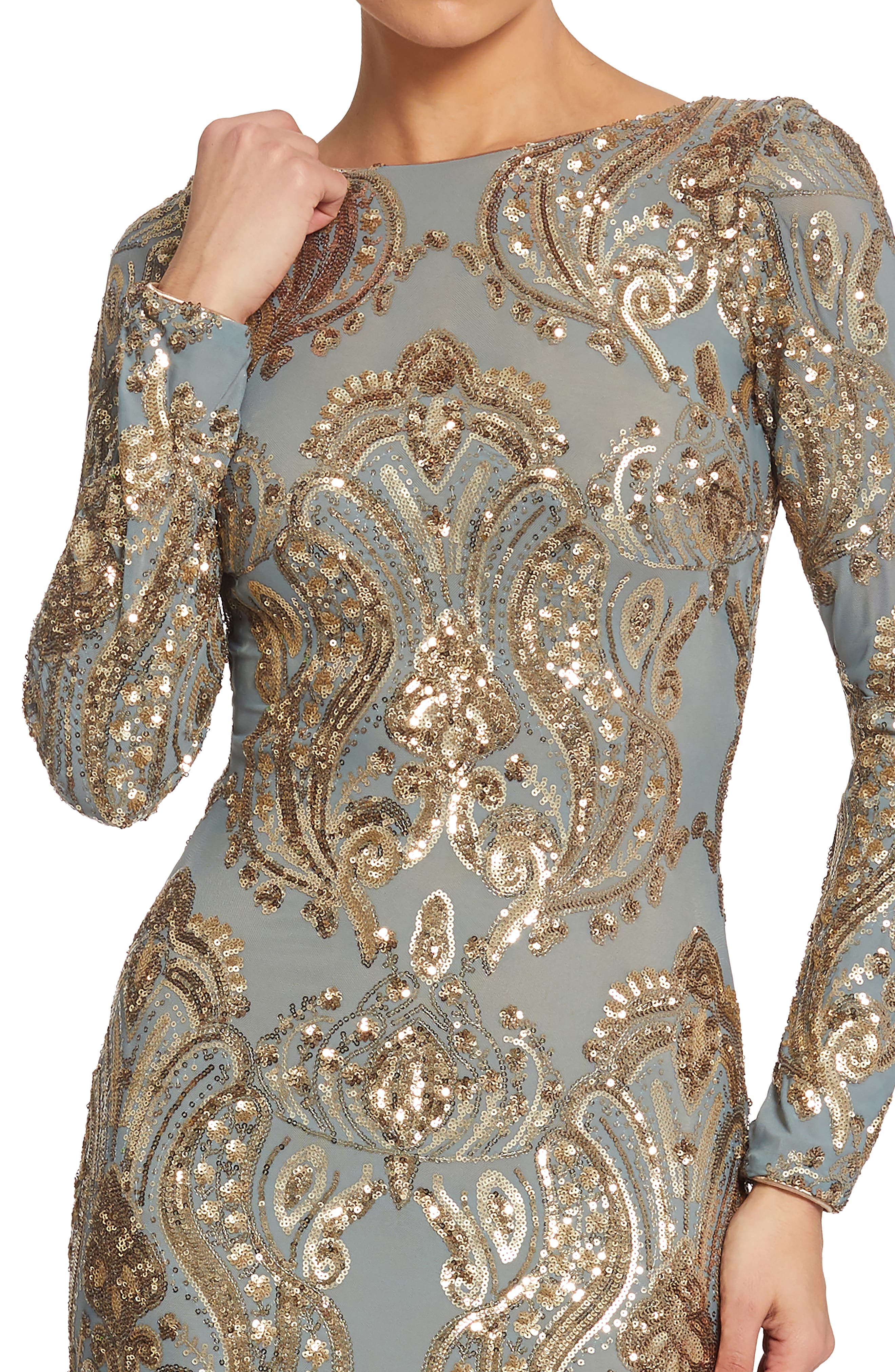 Dress the Population Emery Sequin Sheath Dress | Nordstrom