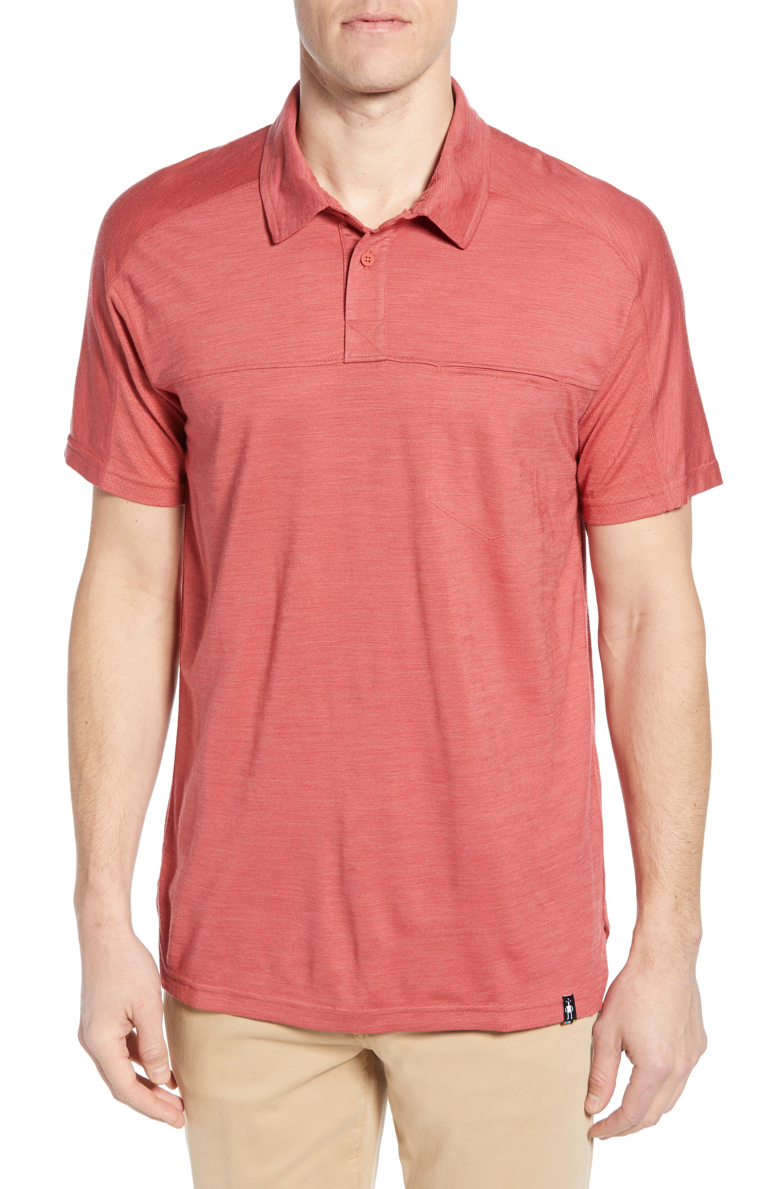 Smartwool Merino Sport 150 Polo, Red