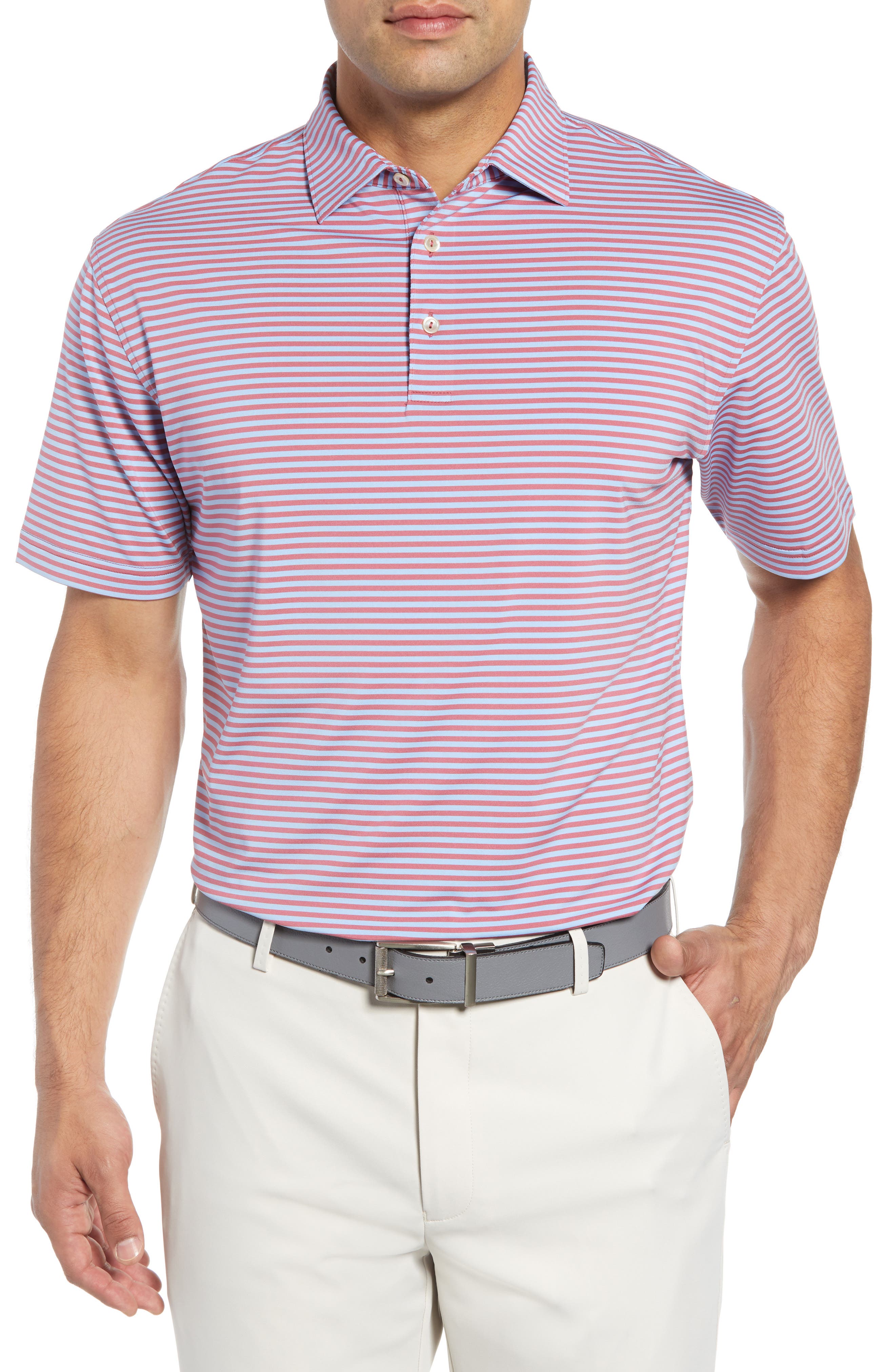 Peter Millar Competition Stripe Performance Polo