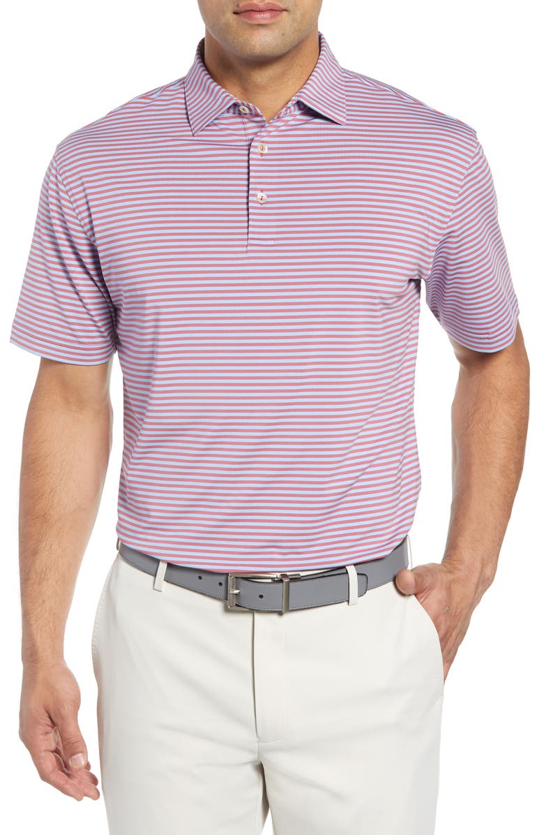 Peter Millar Competition Stripe Performance Polo Nordstrom