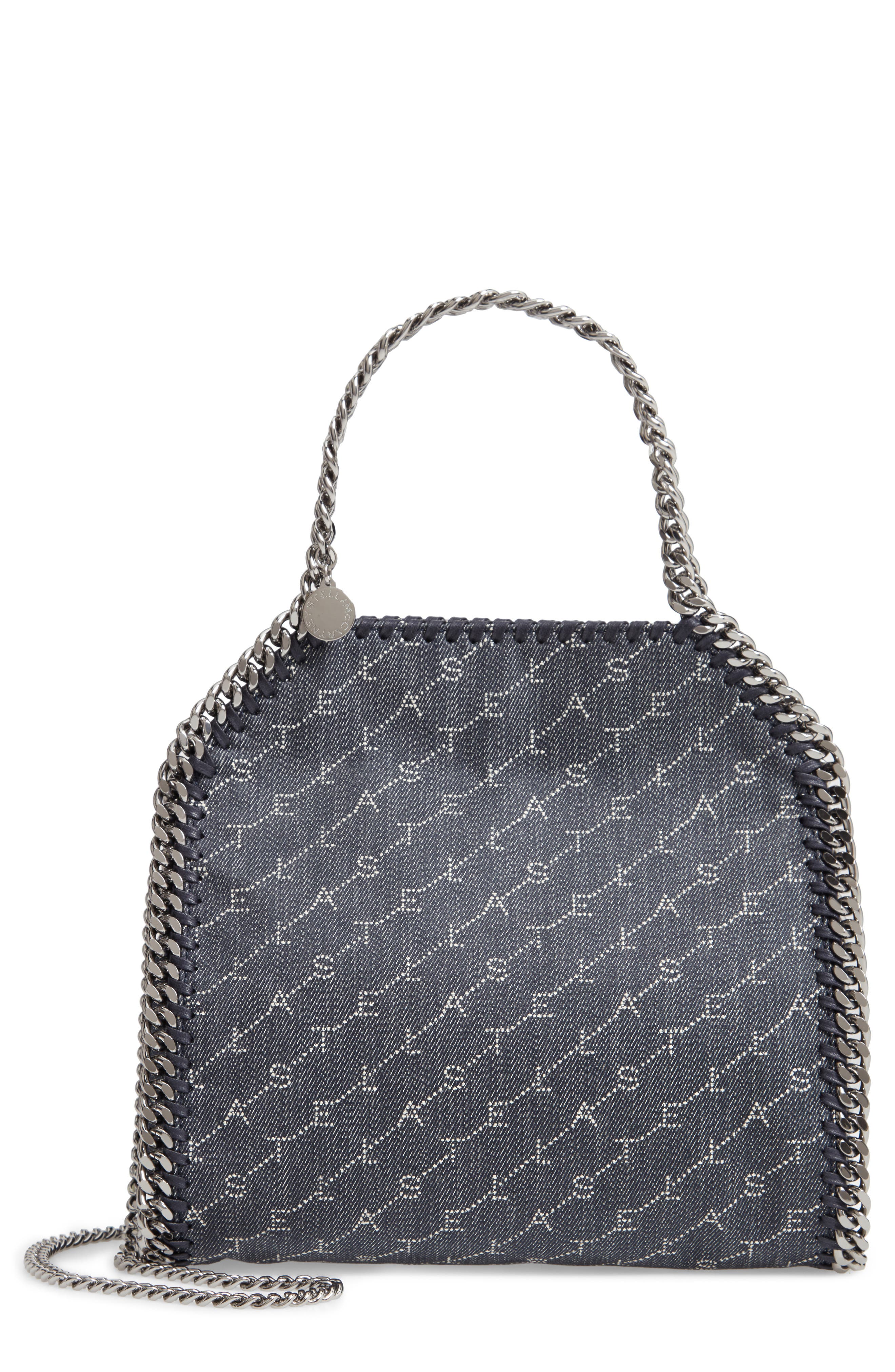 Stella Mccartney Mini Falabella Denim Tote - Blue
