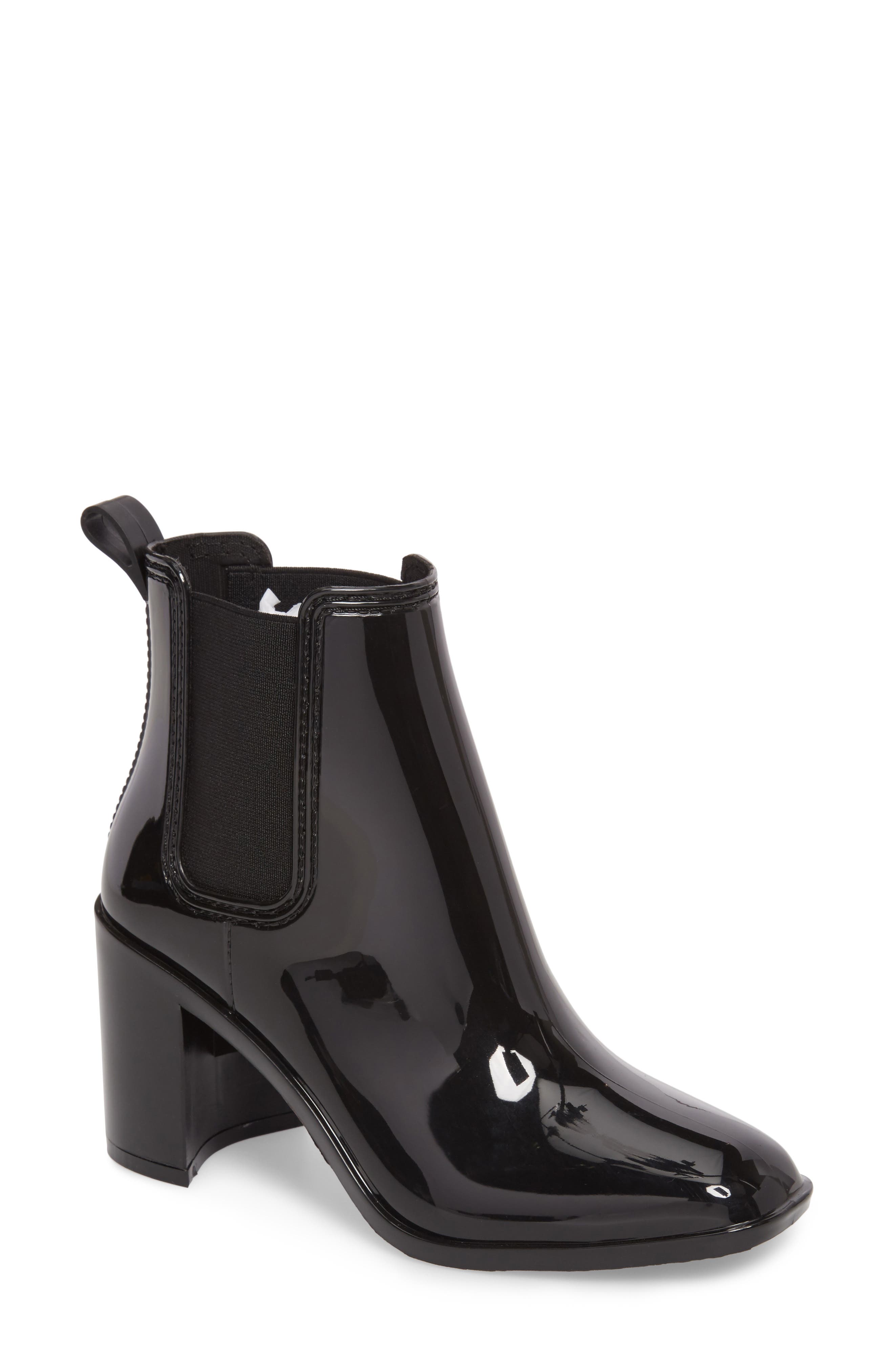 Jeffrey Campbell Hurricane Waterproof Boot, Black