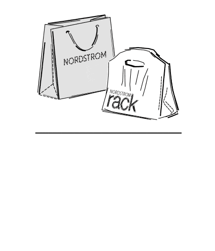 Nordstrom bags.