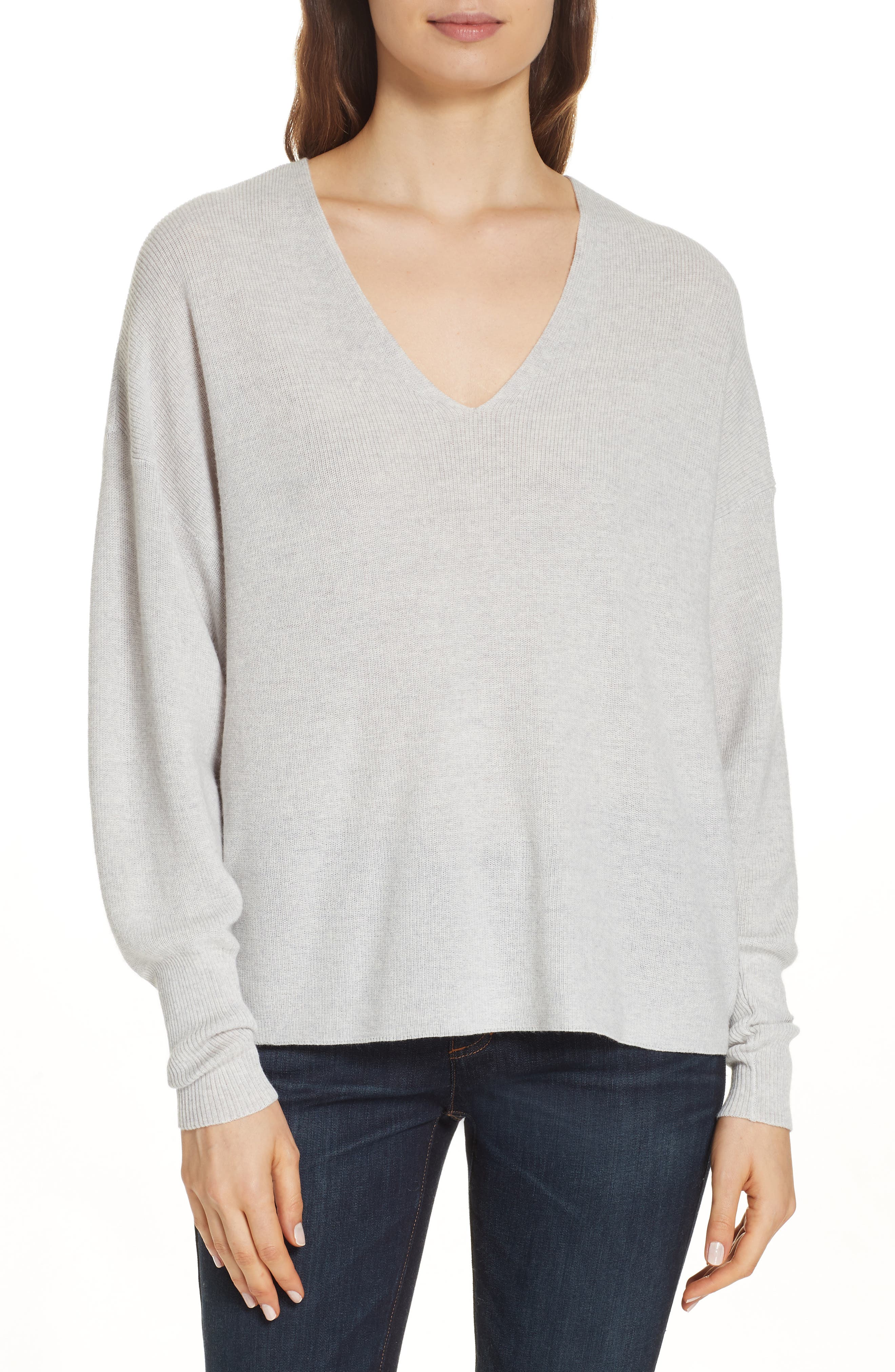 Eileen Fisher Merino Wool Sweater, Grey
