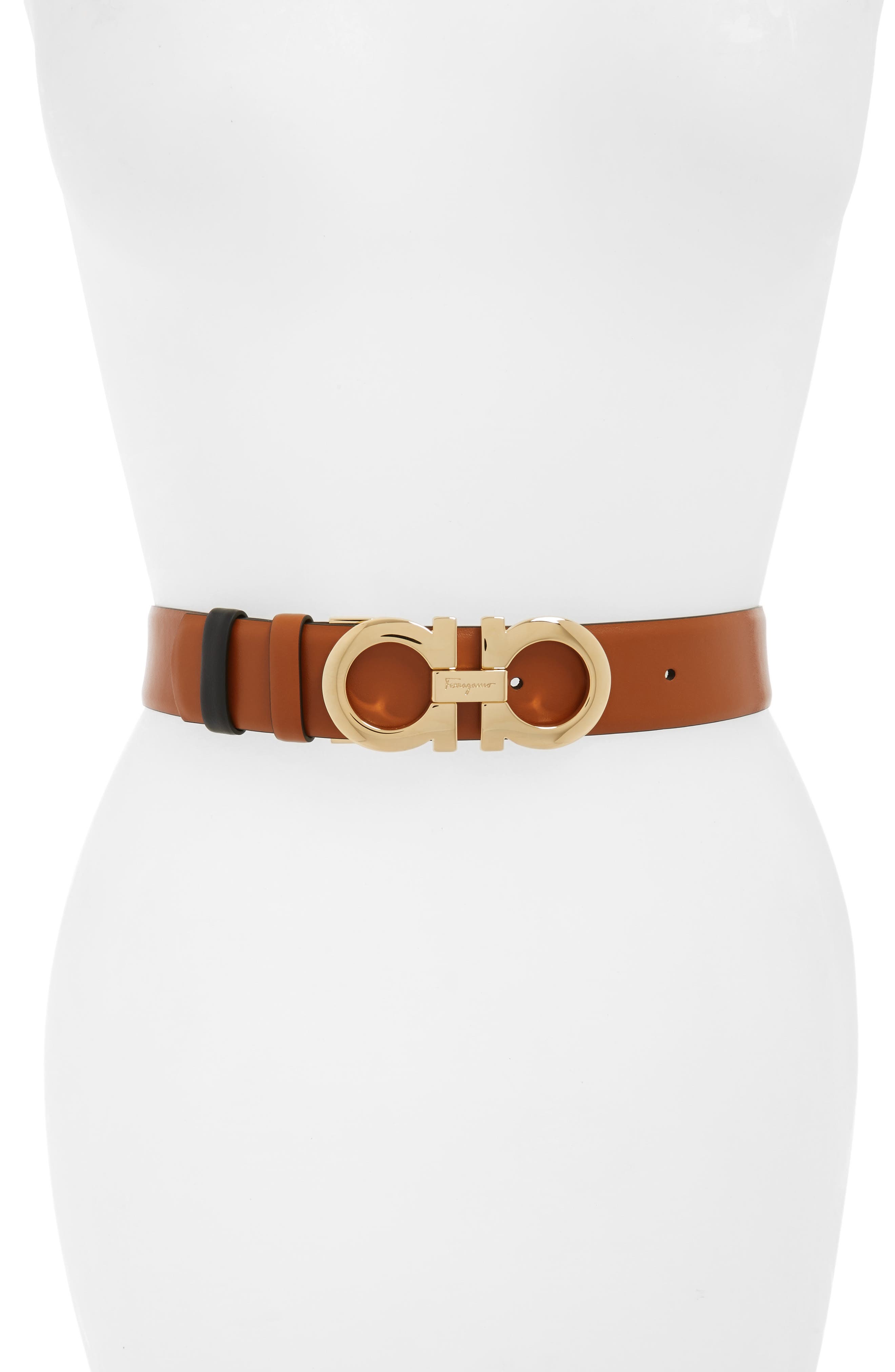 Salvatore Ferragamo Reversible Gancini Belt