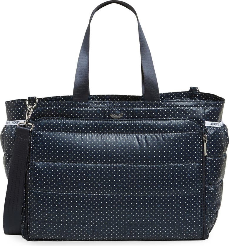 Armani Junior Padded Polka Dot Diaper Bag Nordstrom Padded Polka Dot Diaper Bag