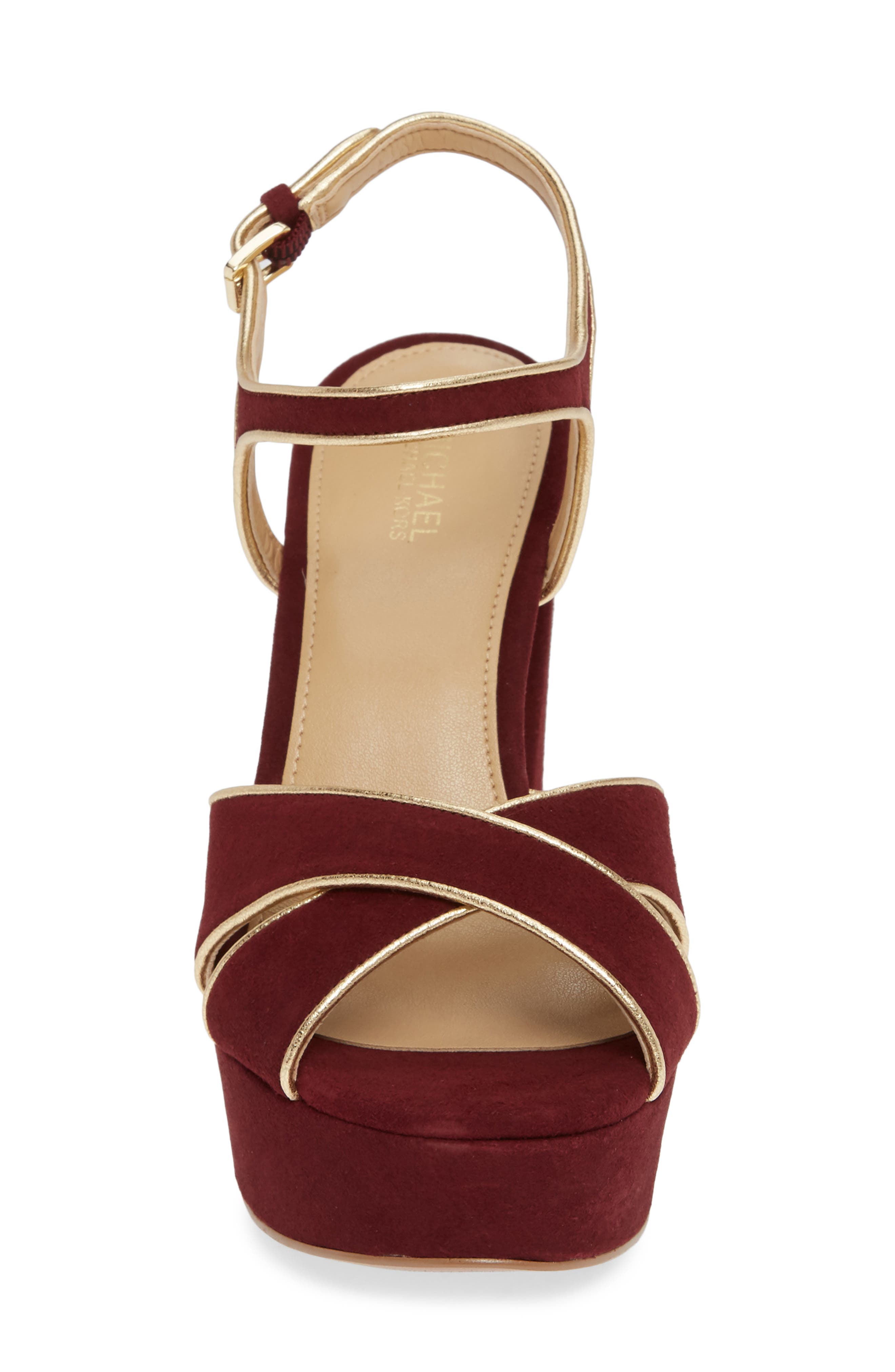 lexie suede platform sandal