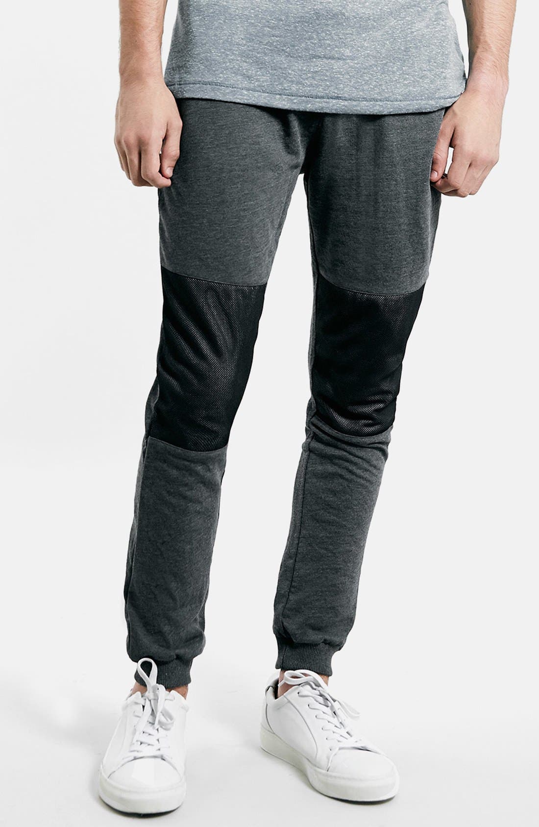 Topman Mesh Knee Jogger Pants Nordstrom