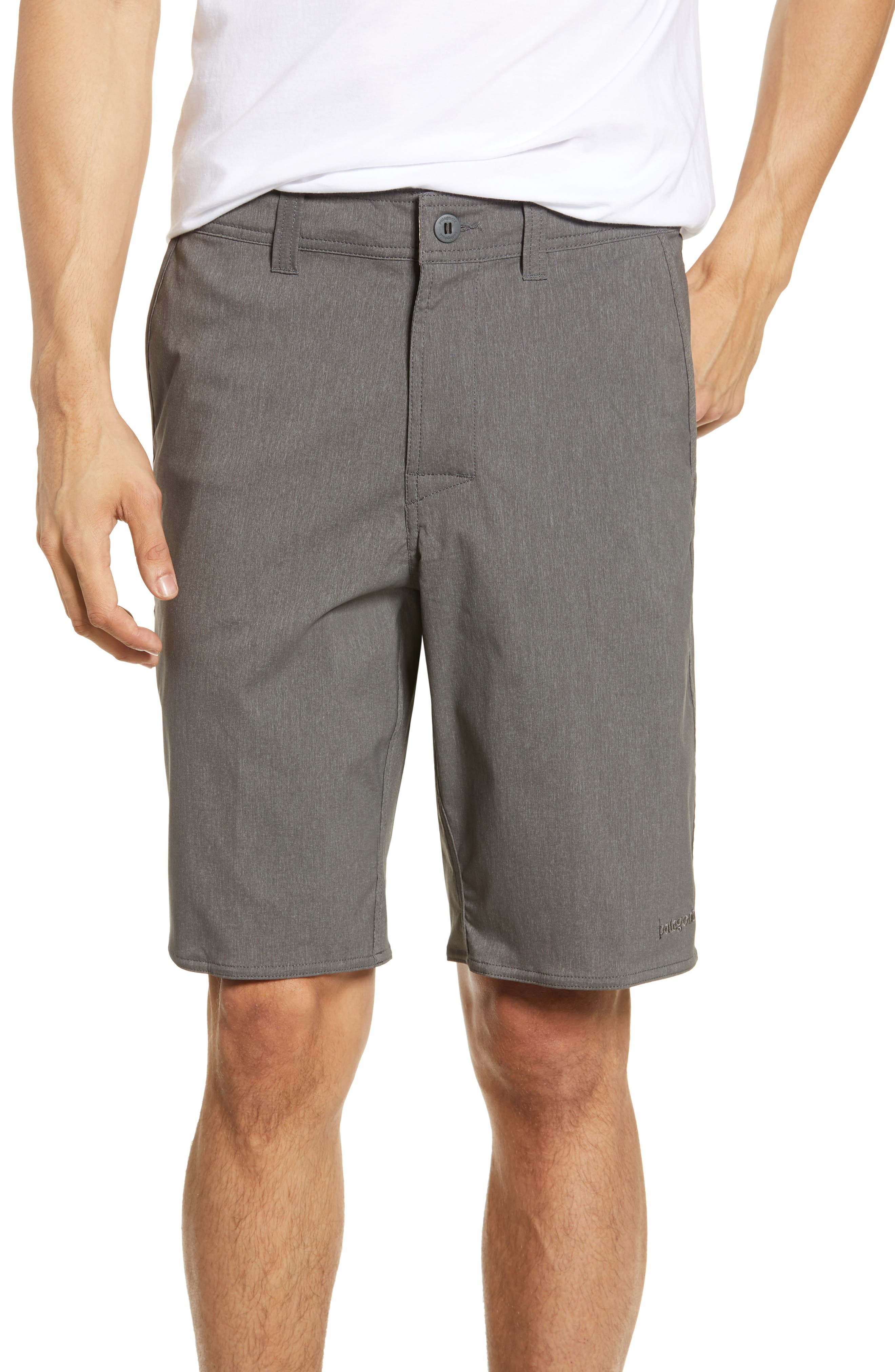 Patagonia Stretch Wavefarer Walking Shorts, Grey