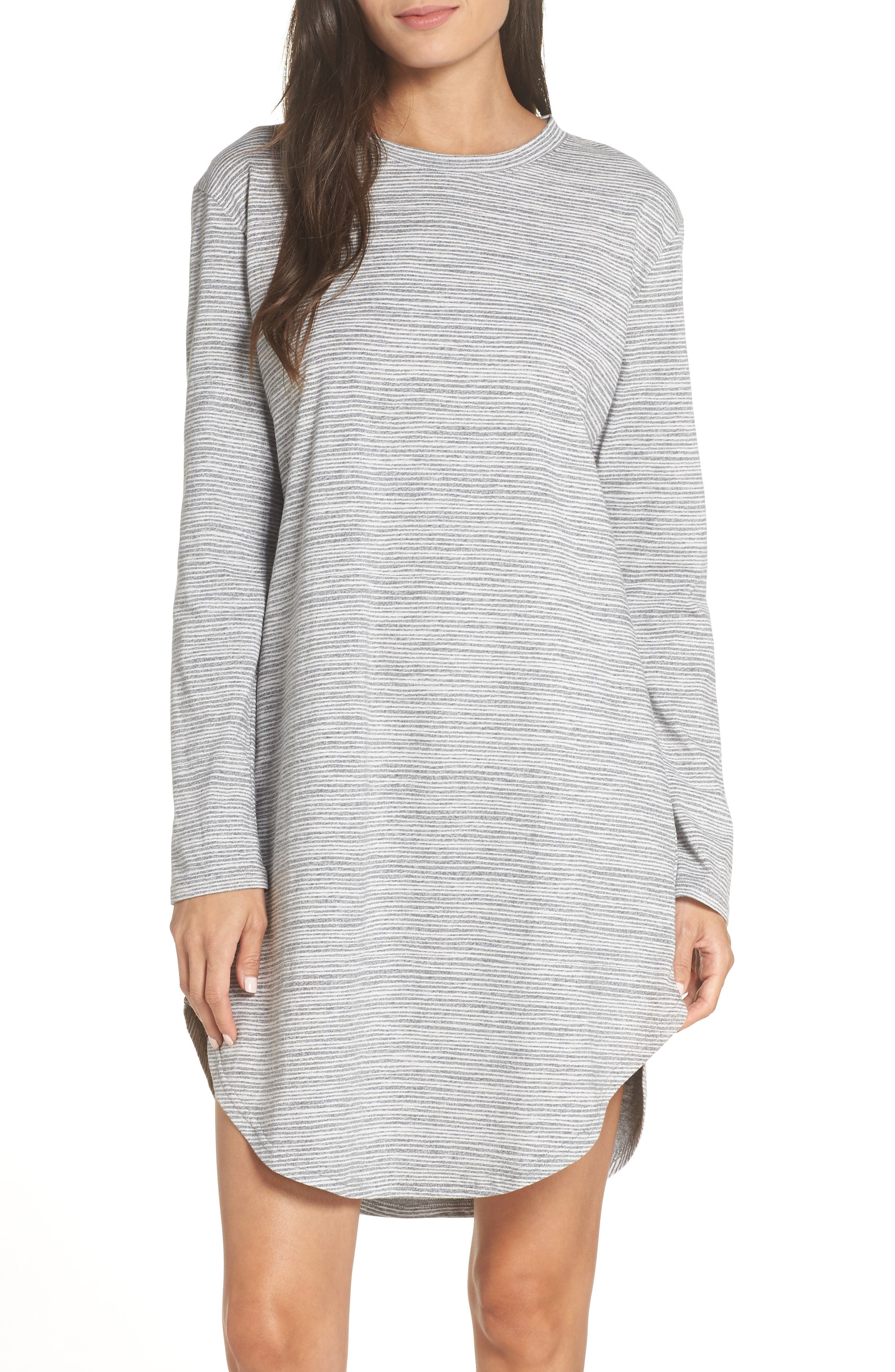 Chalmers Wednesday Sleep Shirt, Grey