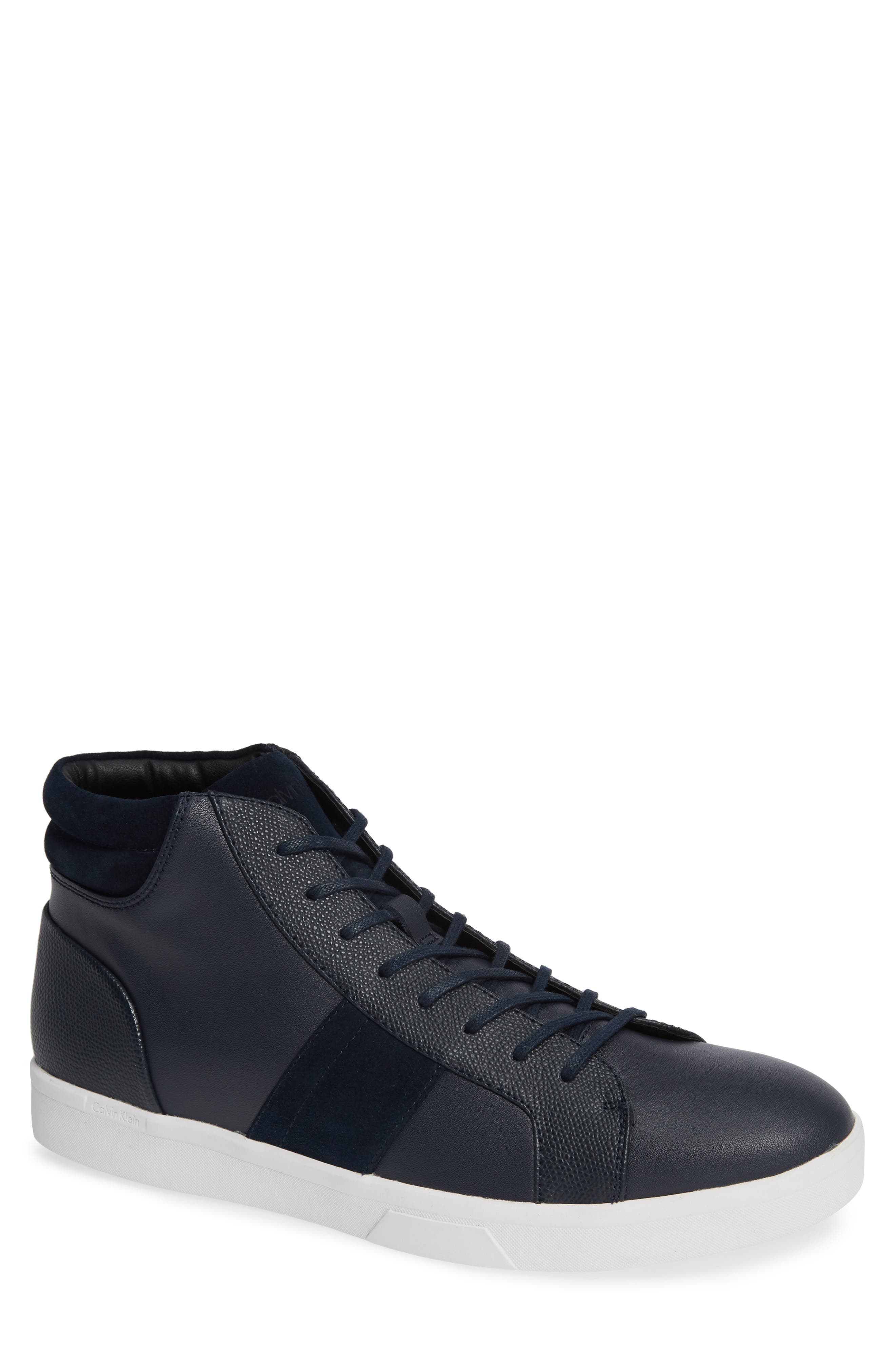 Calvin Klein Ignotus High Top Sneaker- Blue