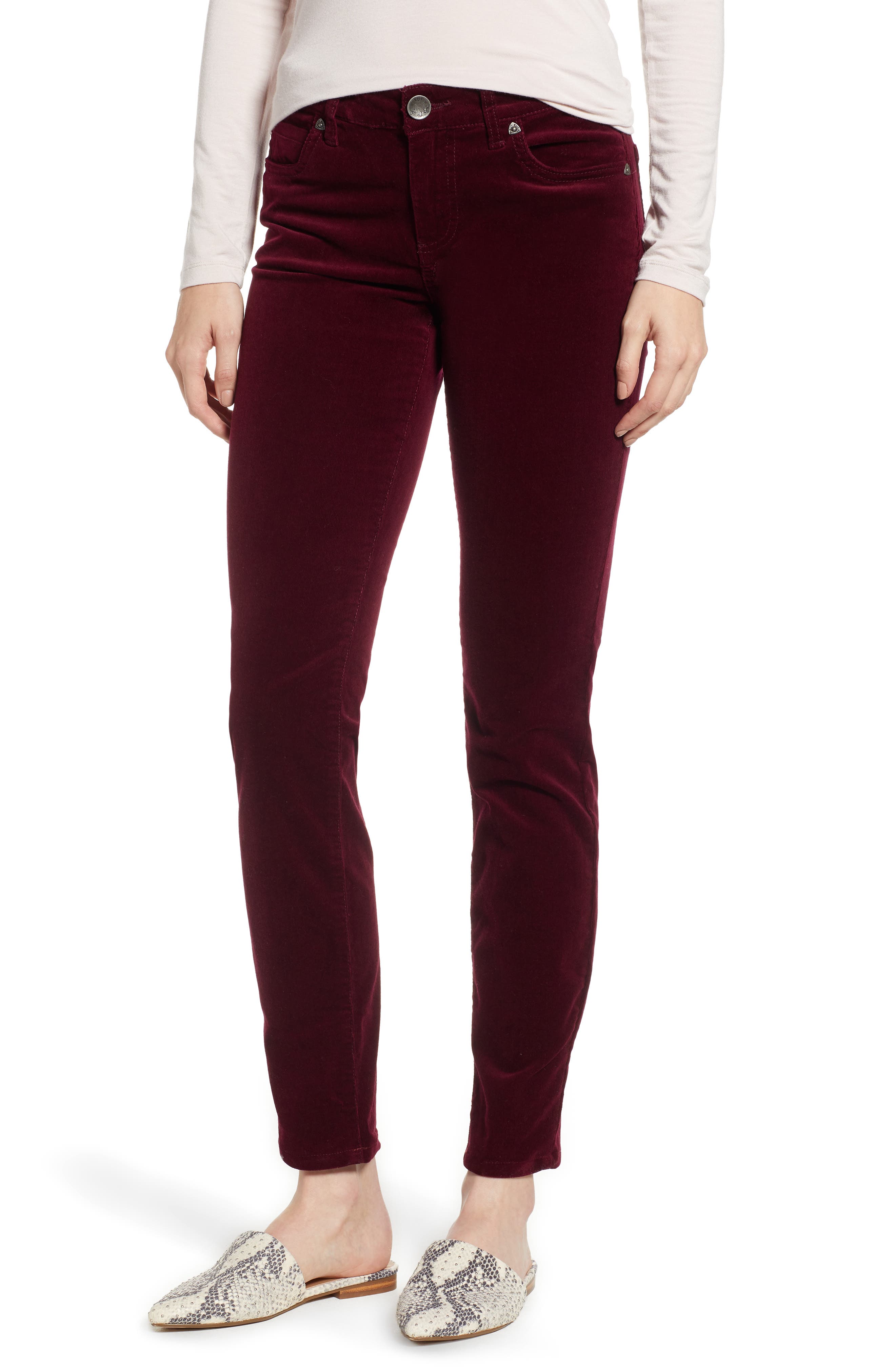 KUT From The Kloth Diana Stretch Corduroy Skinny Pants (Regular ...