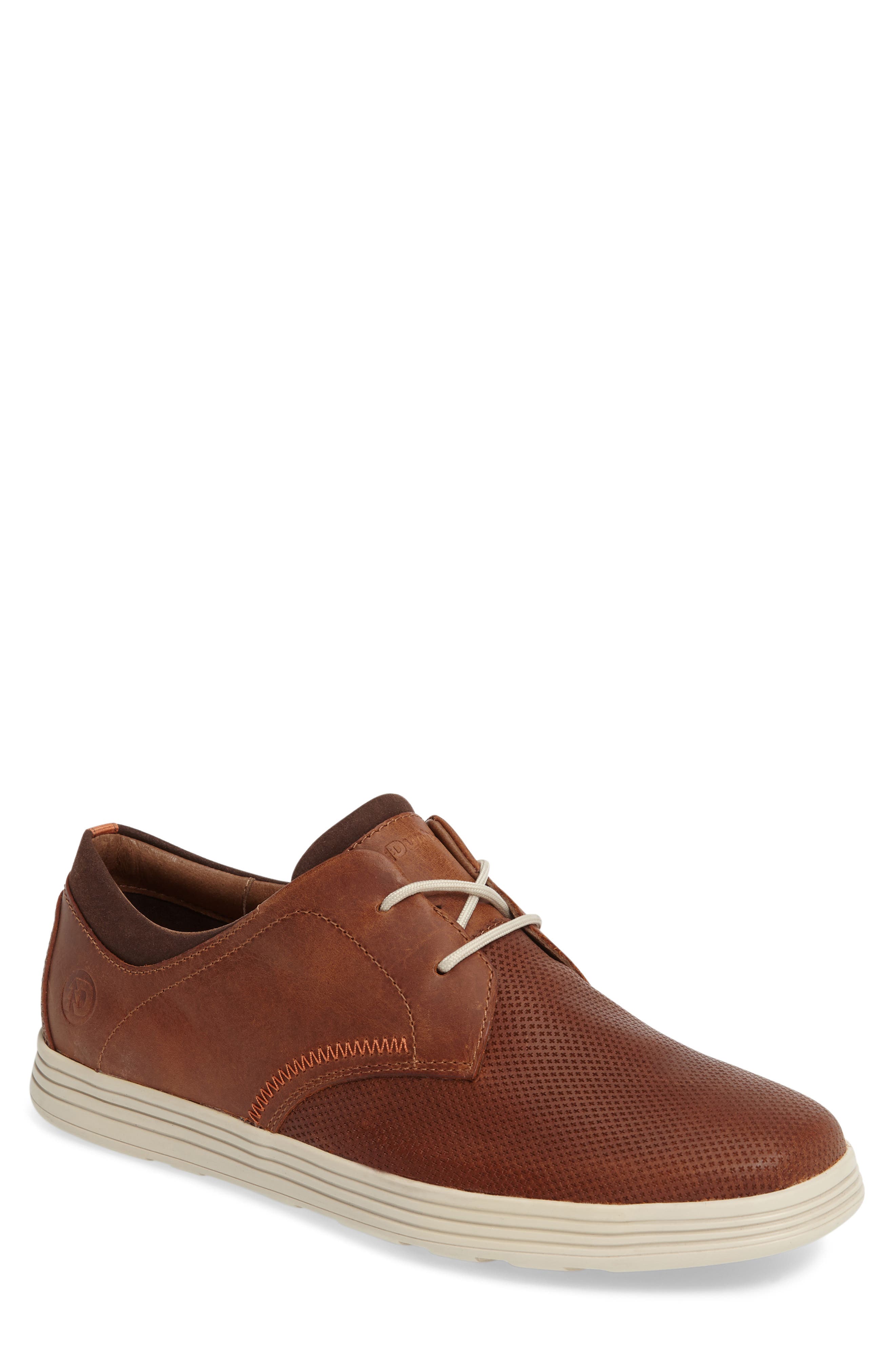 Dunham Colchester Embossed Oxford, Brown