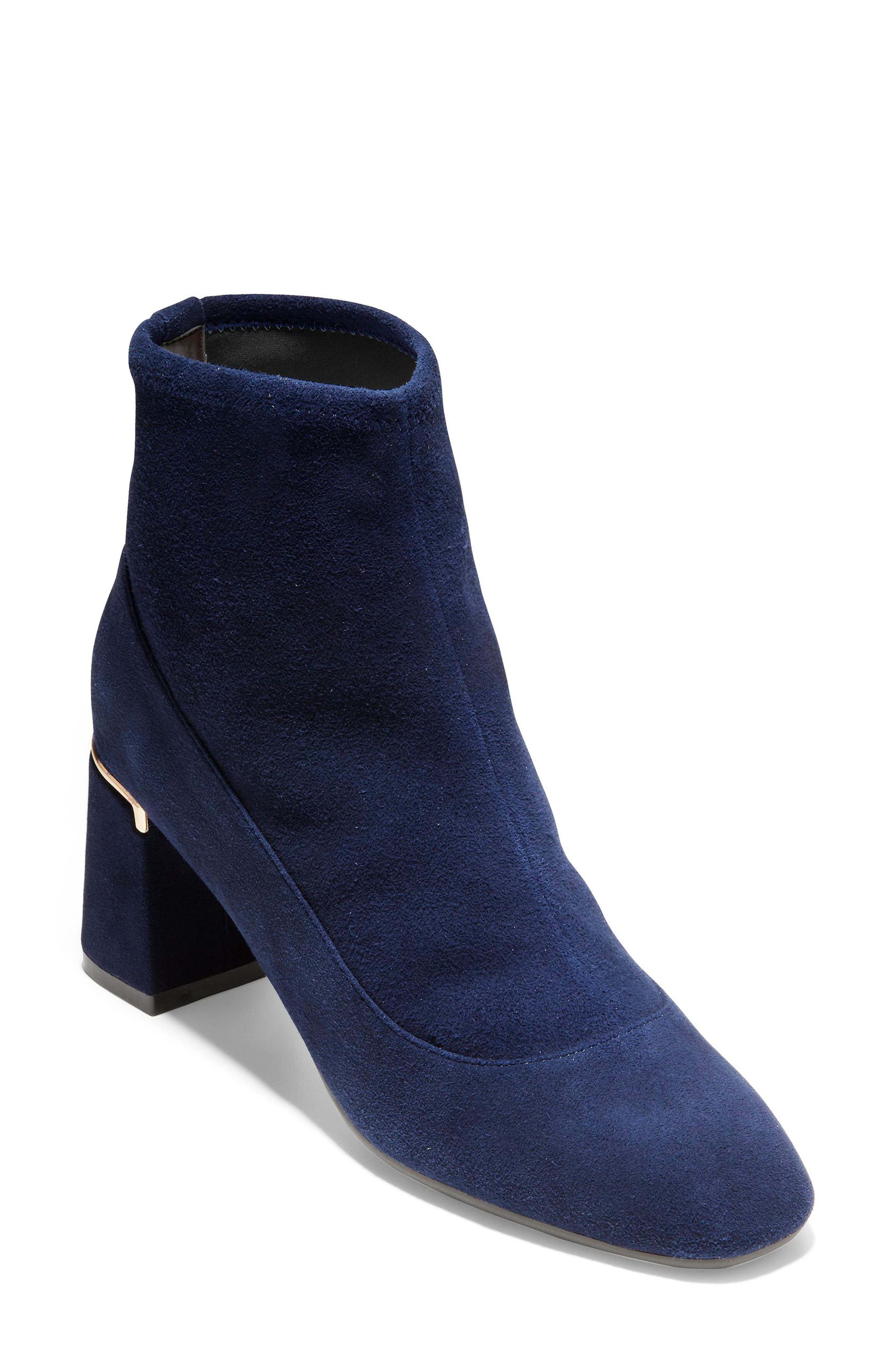 Cole Haan Laree Stretch Bootie B - Blue