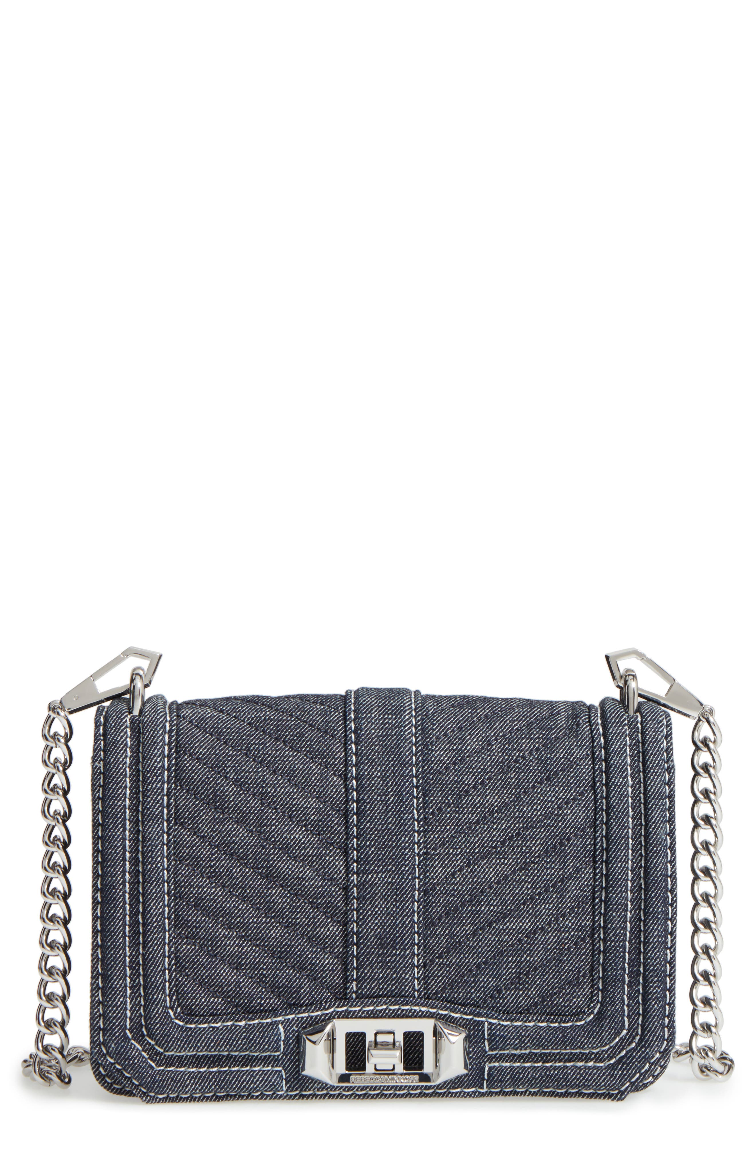Rebecca Minkoff Small Love Denim Crossbody Bag Nordstrom