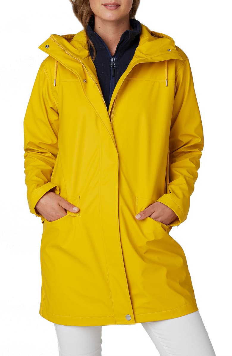 Helly Hansen Waterproof Moss Raincoat | Nordstrom