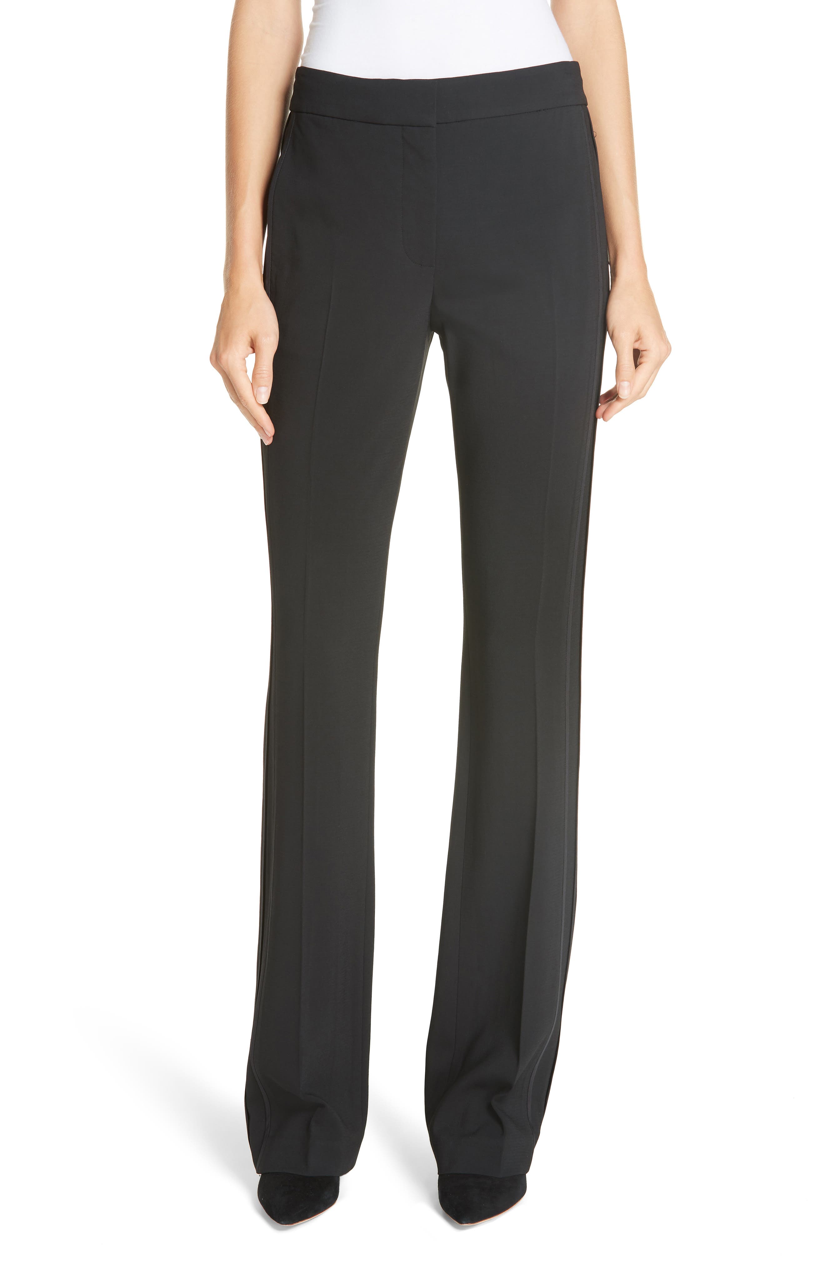 A.l.c. Dayton Flare Leg Pants, Black