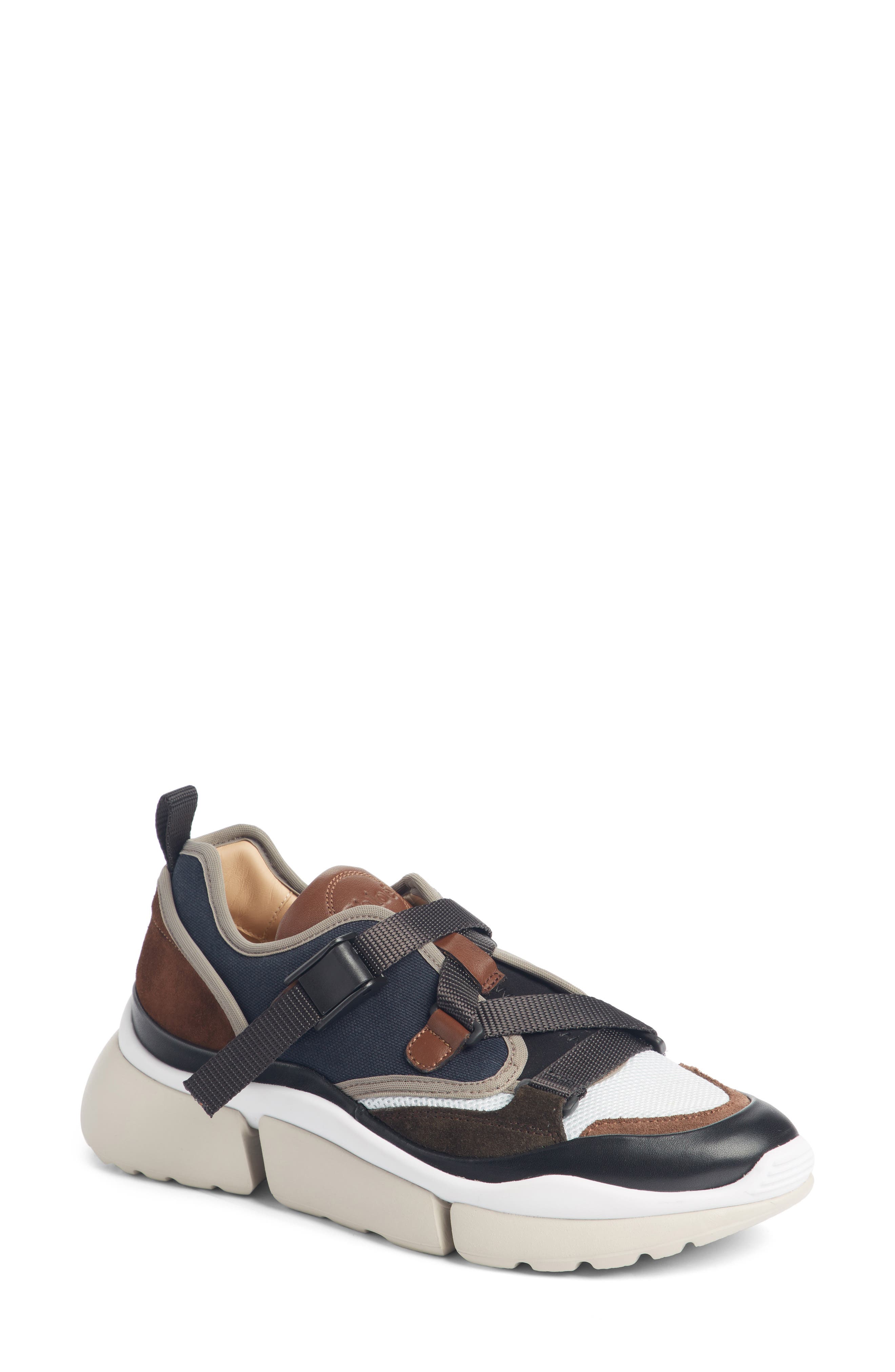 Chloe Sonnie Low Top Sneaker, Blue