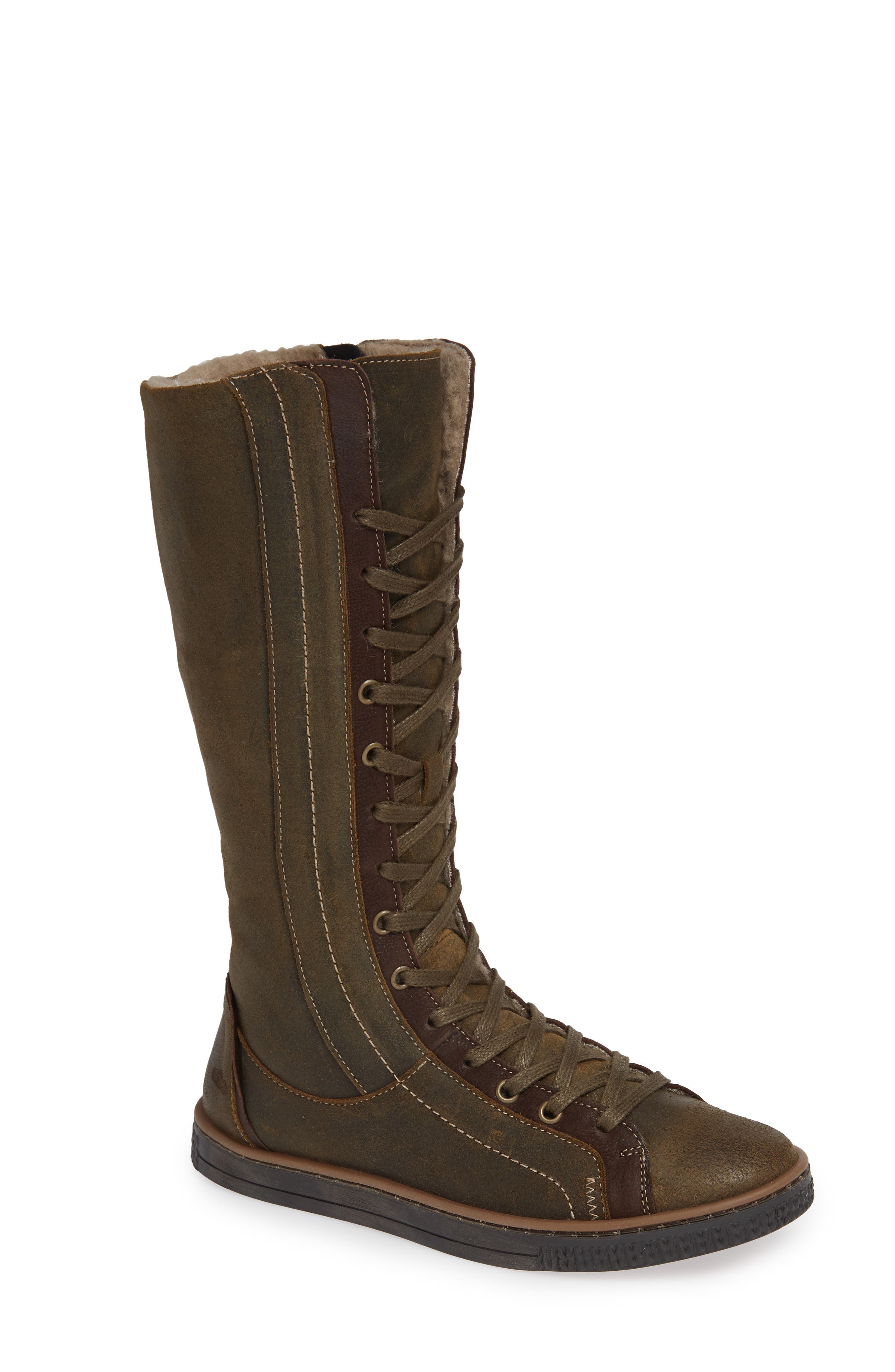 Cloud Nirvana Wool Lined Boot, Green