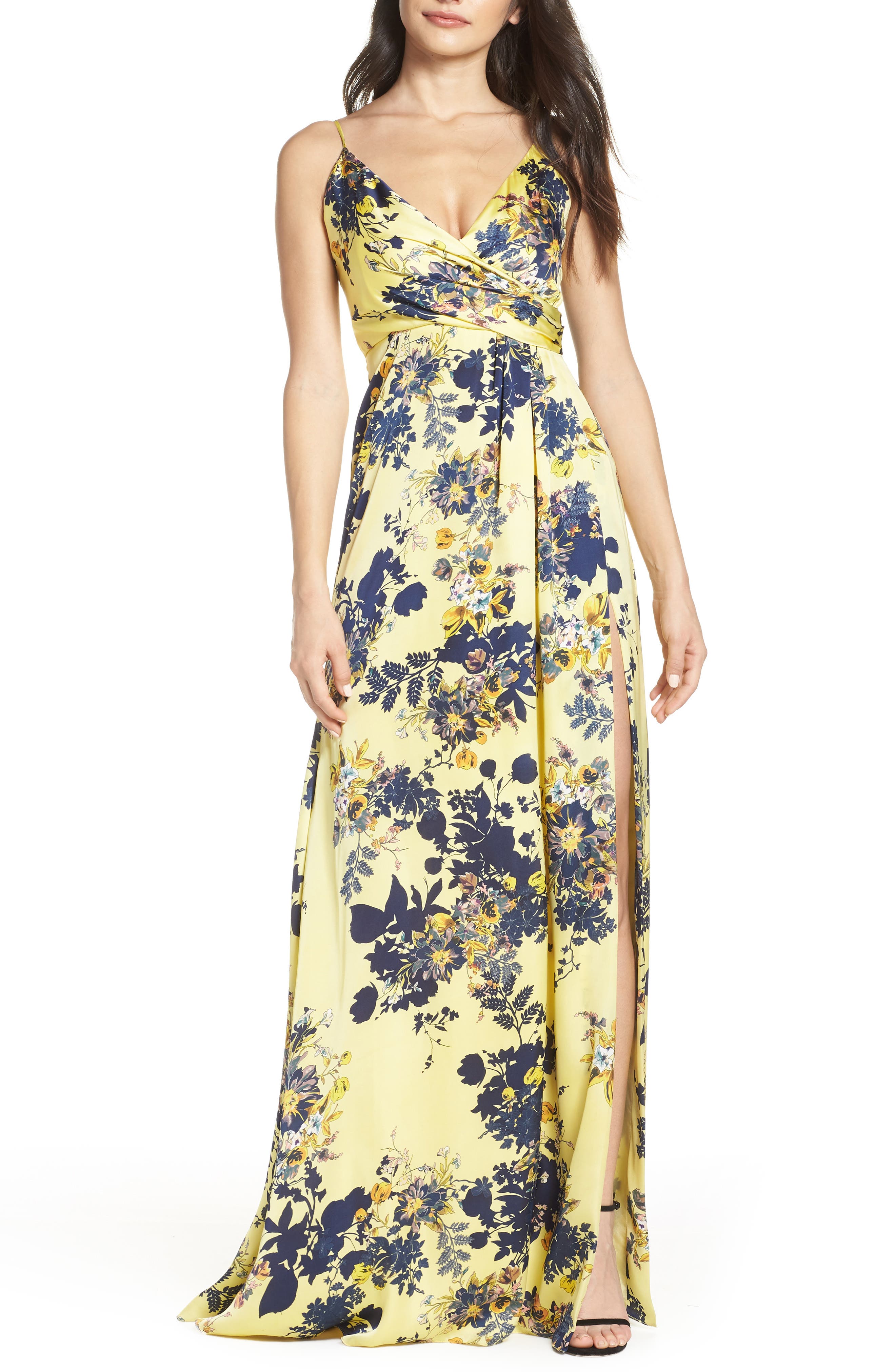 Jill Jill Stuart Dresses FLORAL MAXI DRESS